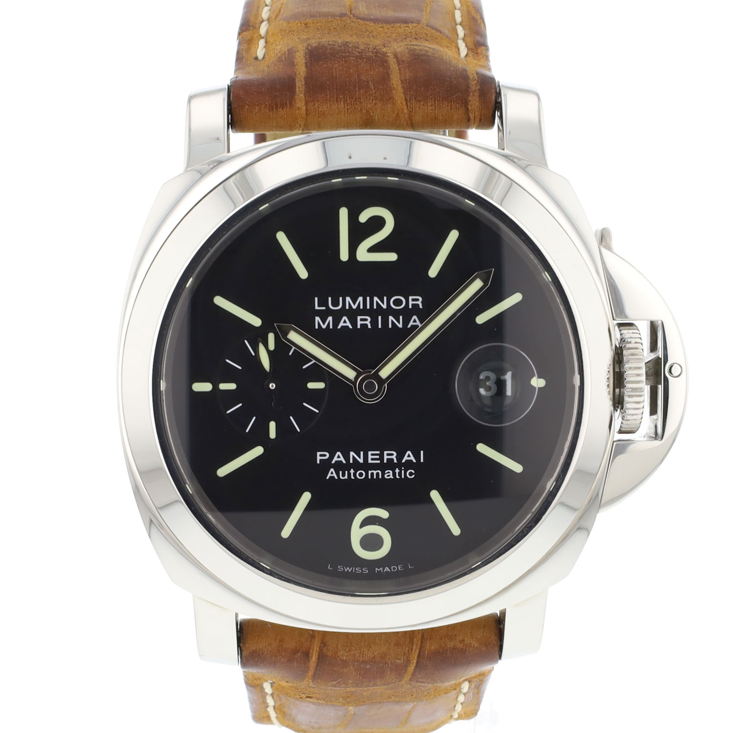 Panerai Luminor Marina PAM00104 PAM 104 en Acier inoxydable CHRONEXT