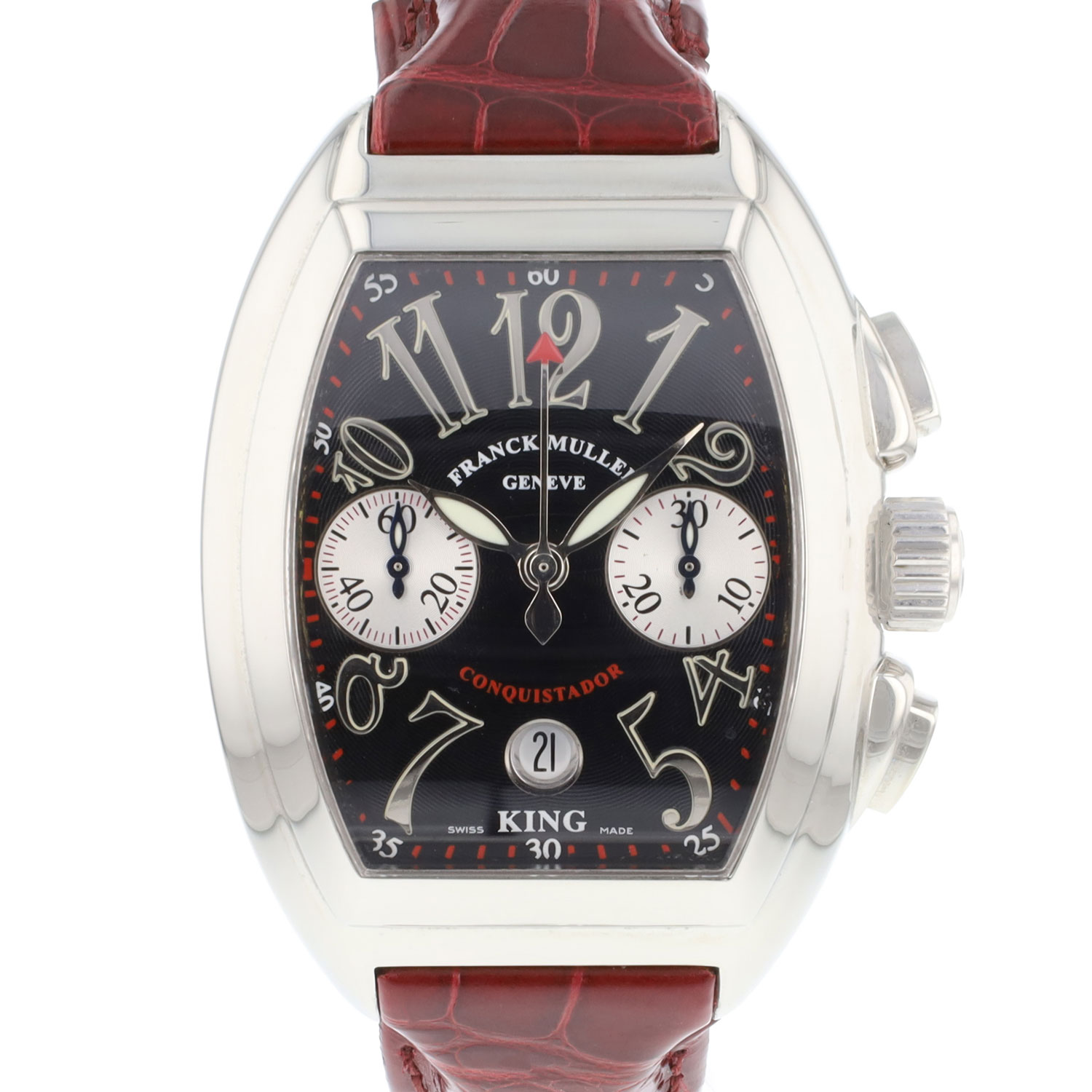 Franck Muller Conquistador 8005 CC in Stainless Steel CHRONEXT