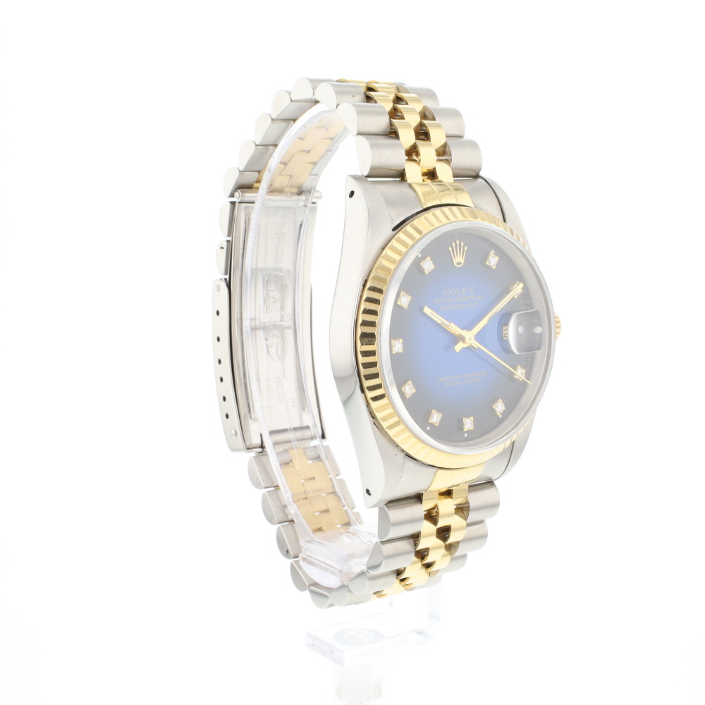 Rolex Datejust 16233 in Stainless Steel Gold | CHRONEXT