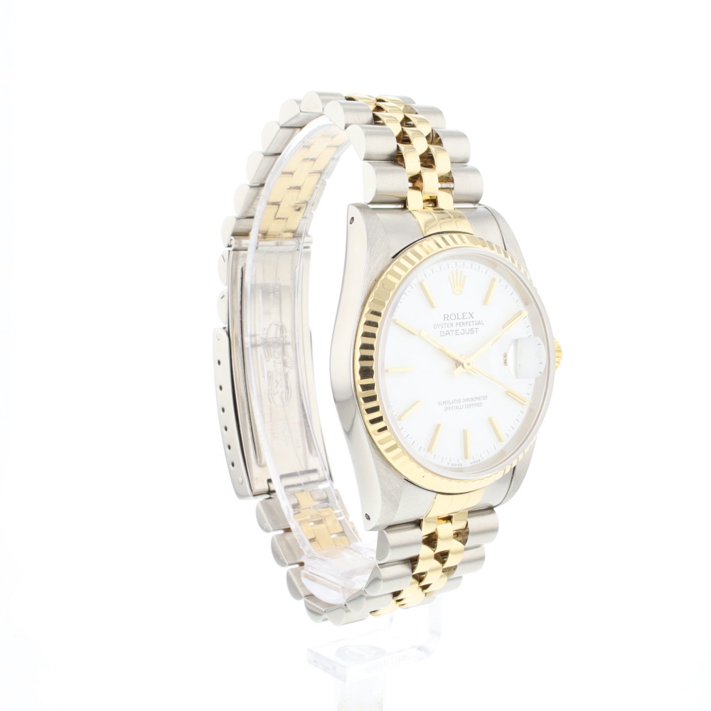 Rolex Datejust 16233 in Stainless Steel Gold | CHRONEXT