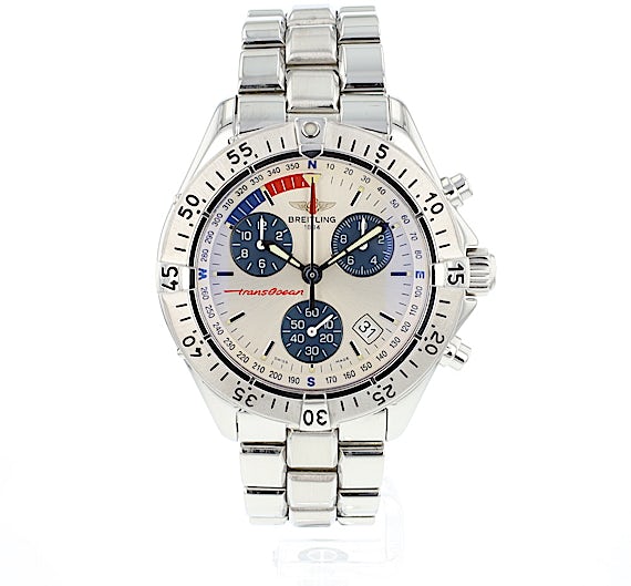 Pre-Owned Breitling Transocean Chronograph A53040.1 Watch