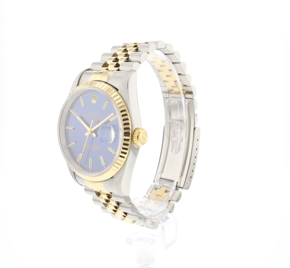 Rolex Datejust 16233 in Stainless Steel Gold | CHRONEXT