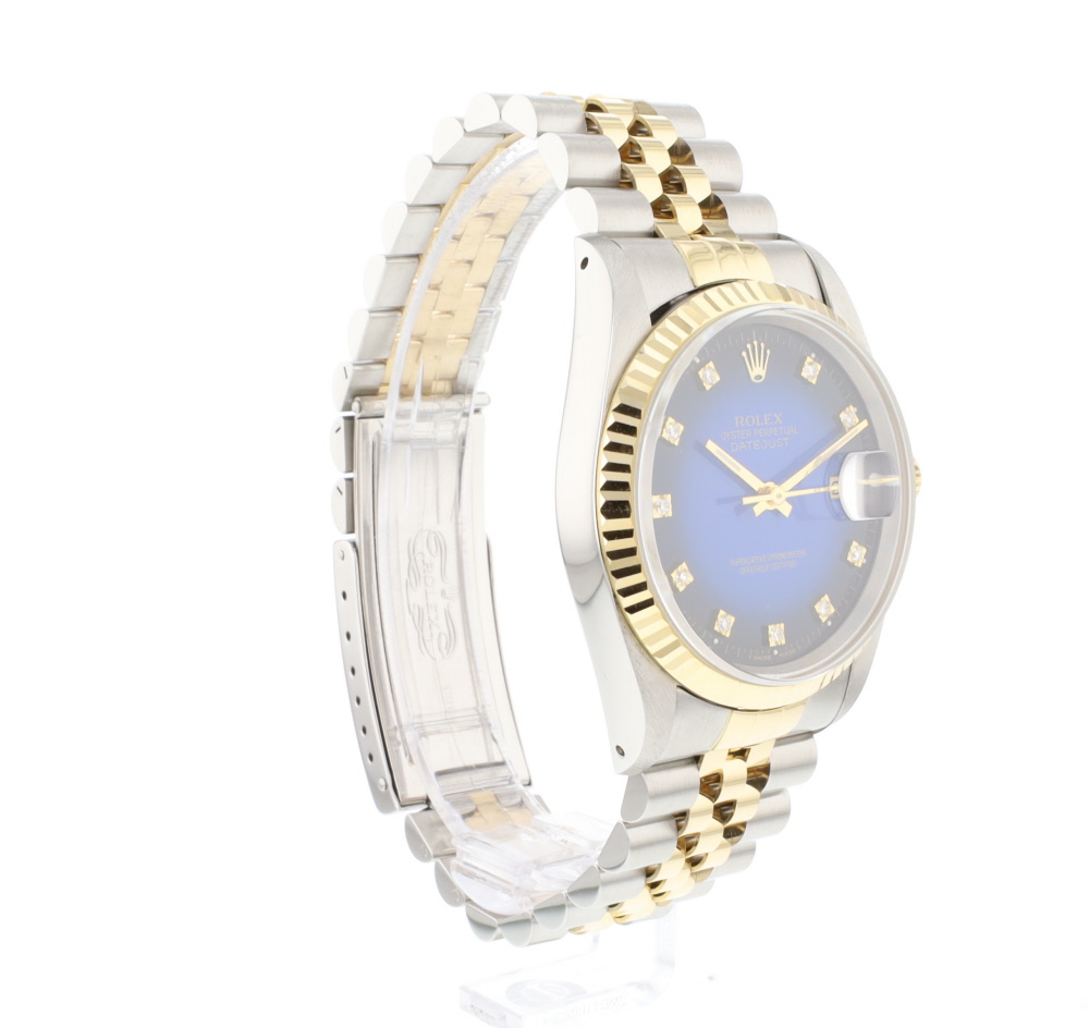 Rolex Datejust 16233 in Stainless Steel Gold | CHRONEXT