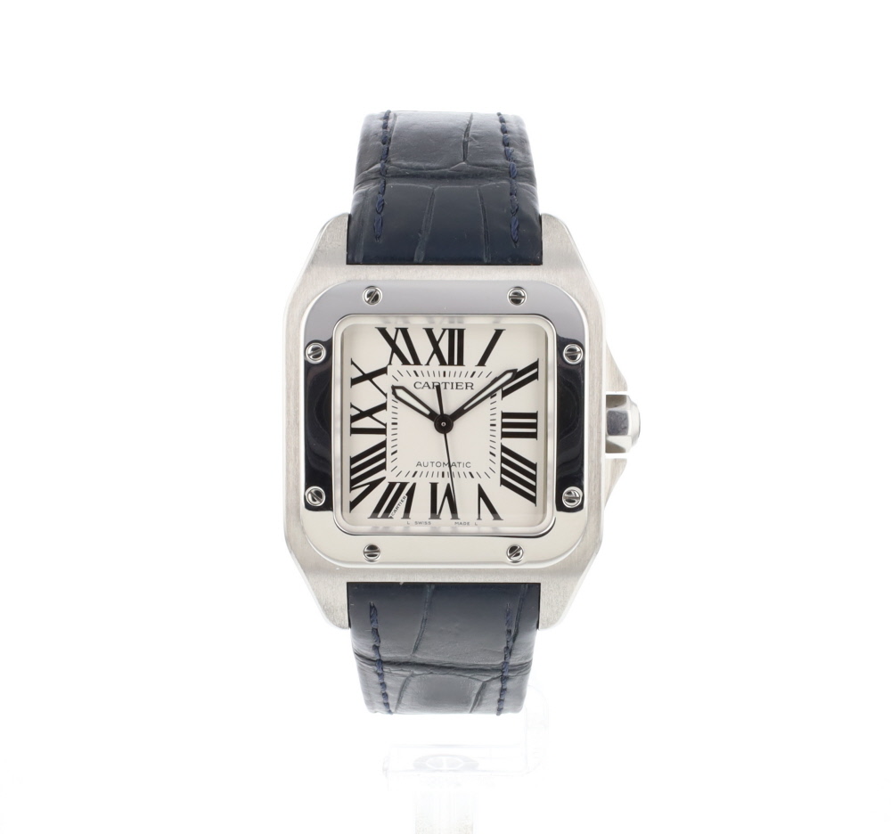 Cartier Santos 2878 in Stainless Steel CHRONEXT