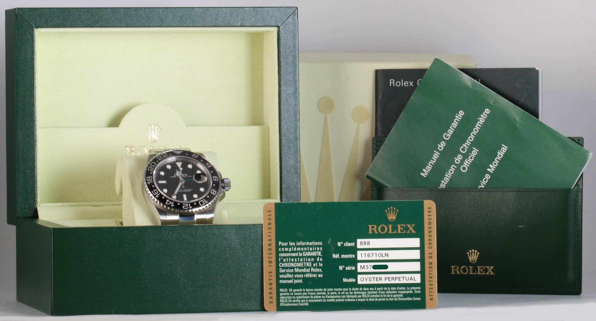 Rolex GMT II 116710LN