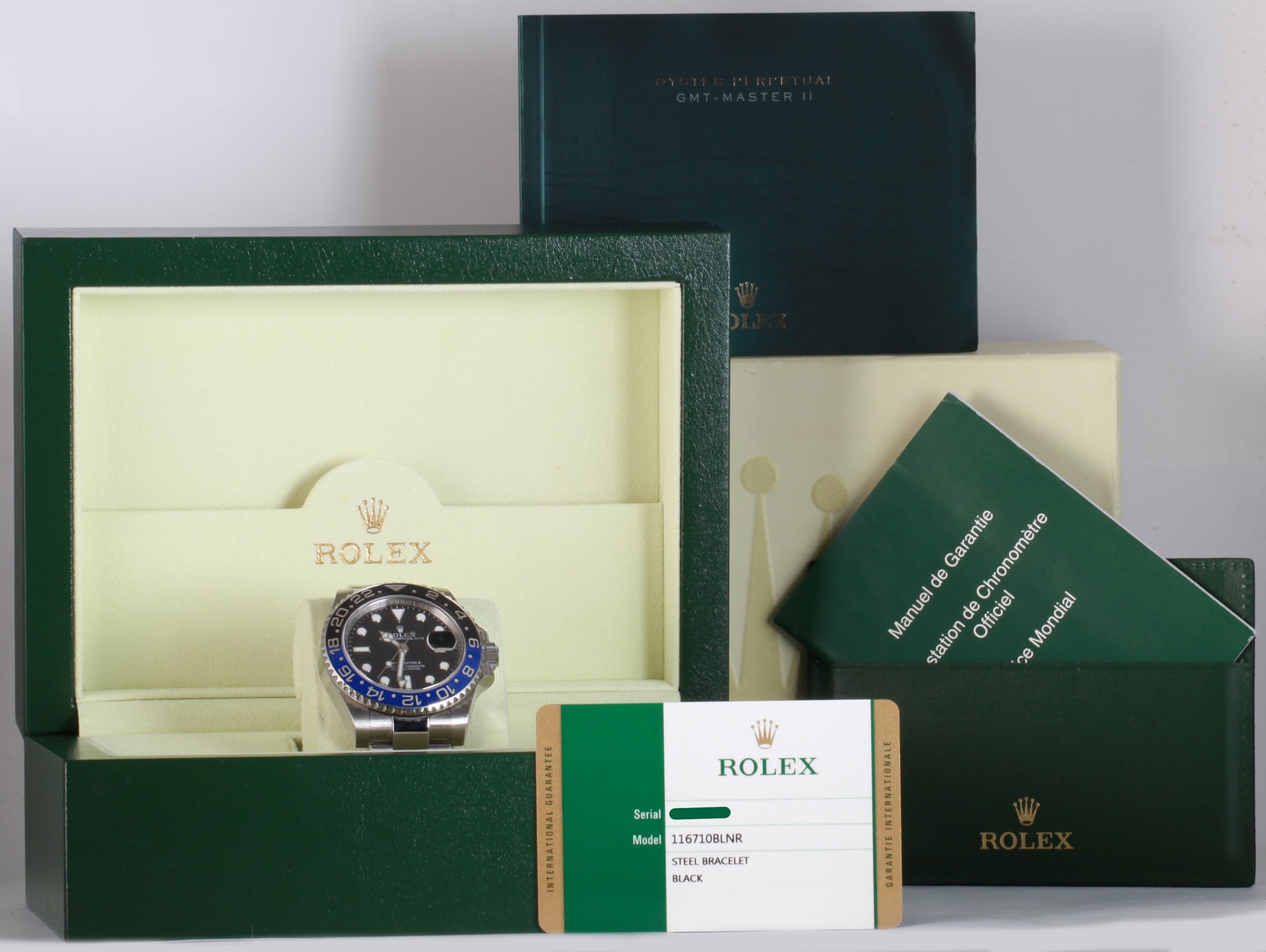 Rolex GMT II 116710BLNR