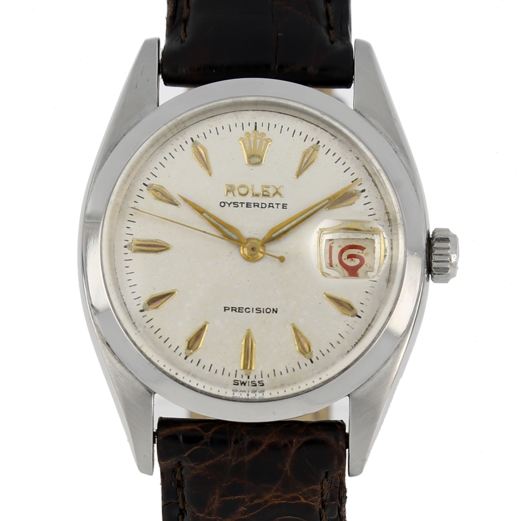 Rolex oysterdate precision online 6494