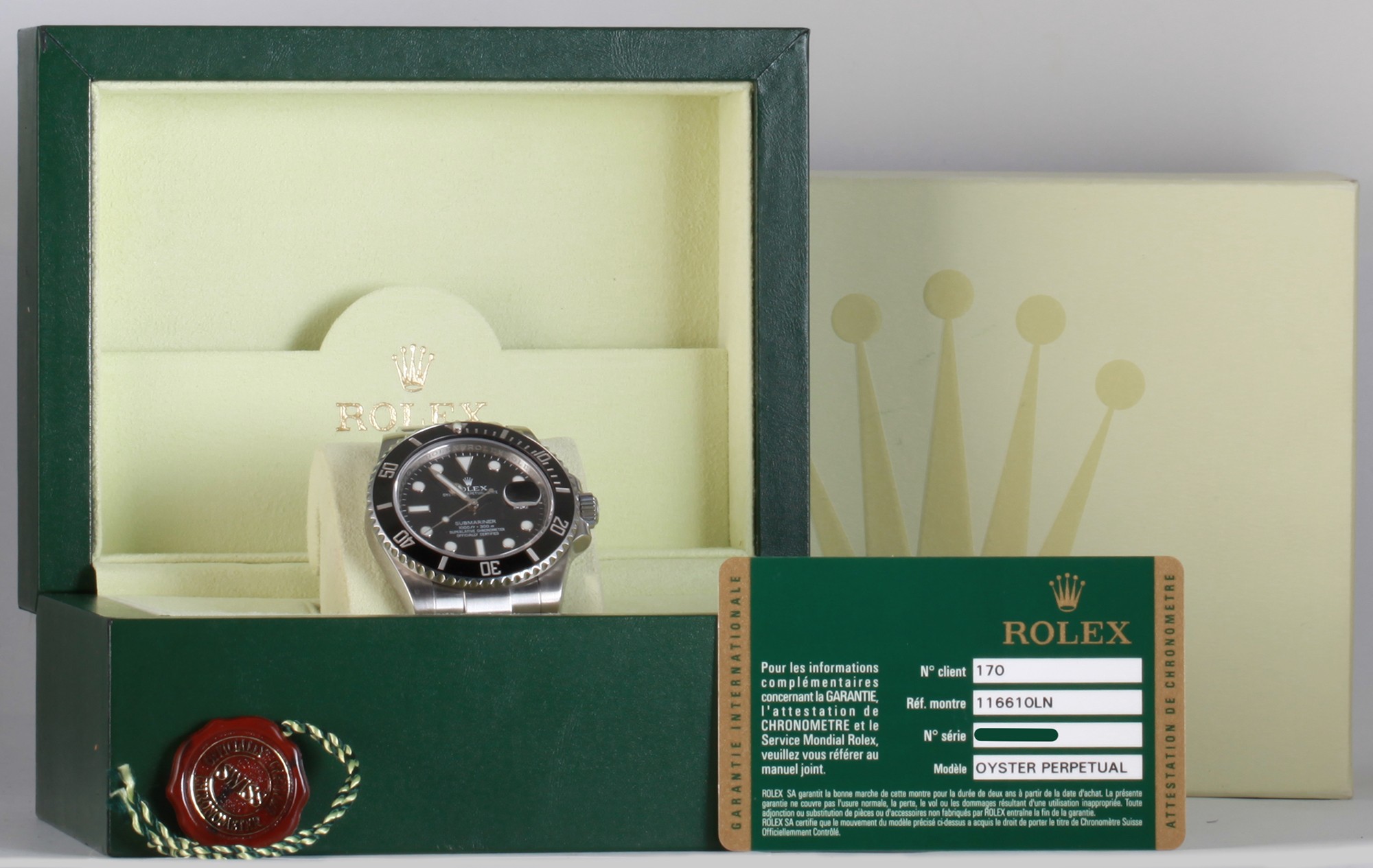 Rolex Submariner 116610LN en Acier inoxydable CHRONEXT