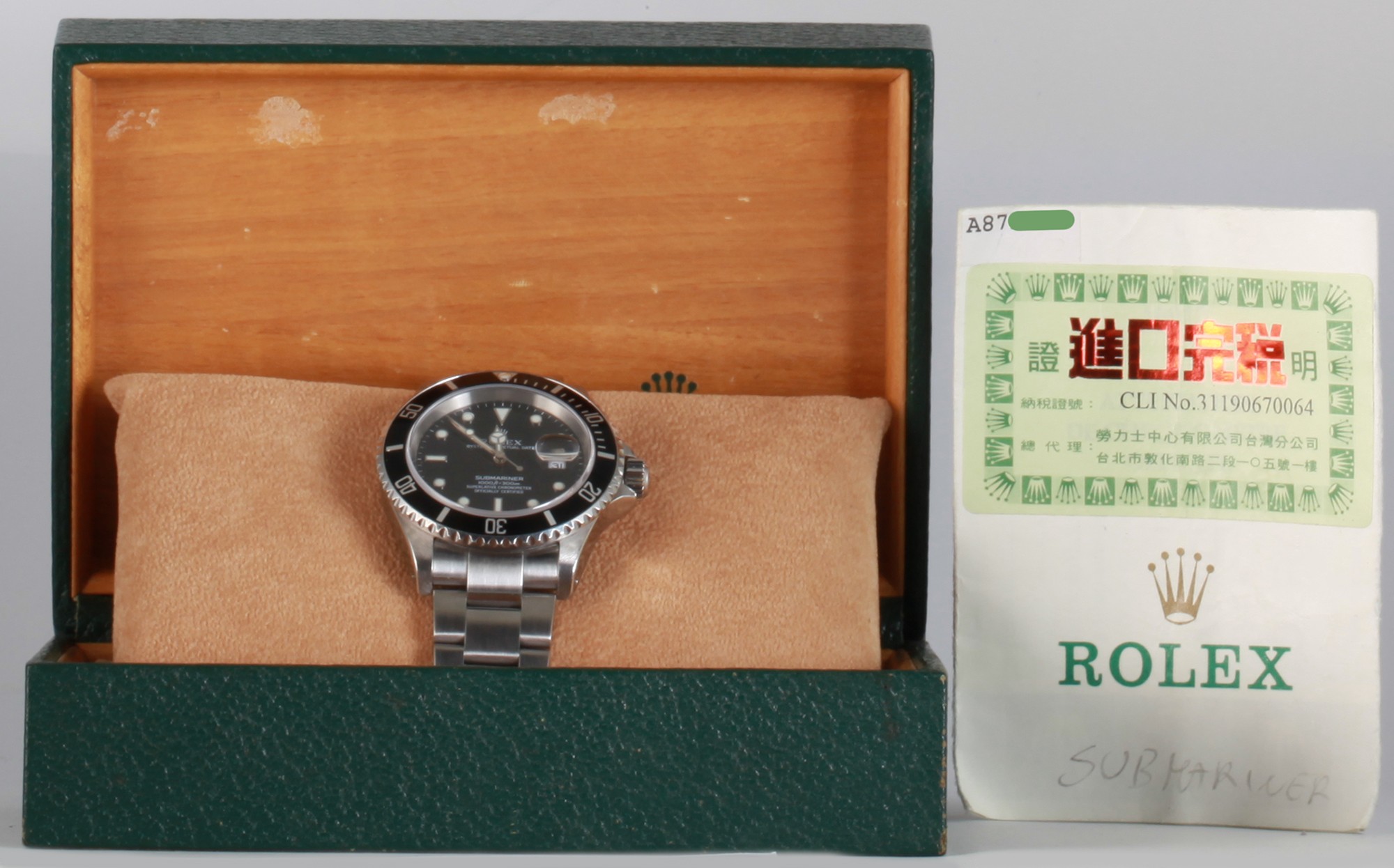 Rolex Submariner 16610