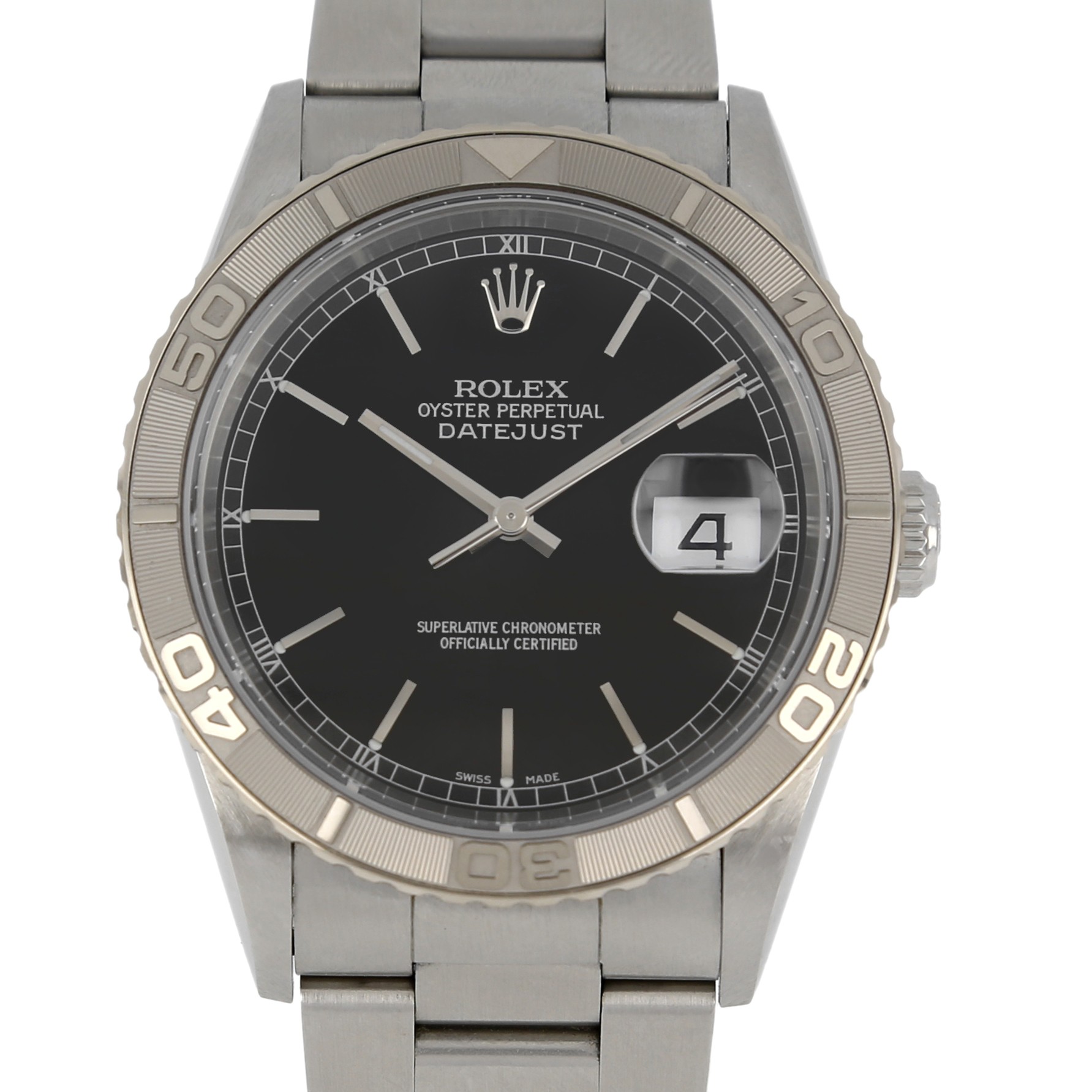 Rolex Date Just Turn O Graph 16264