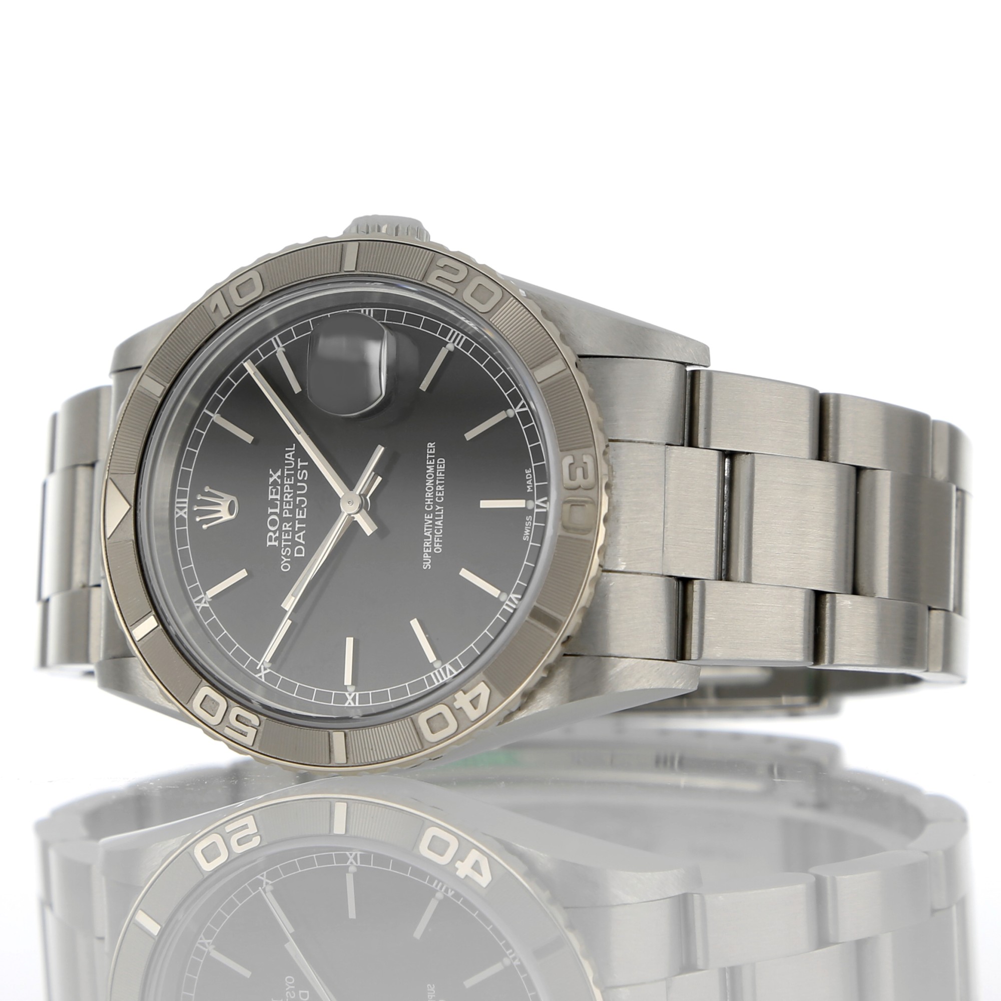 Rolex Date Just Turn O Graph 16264