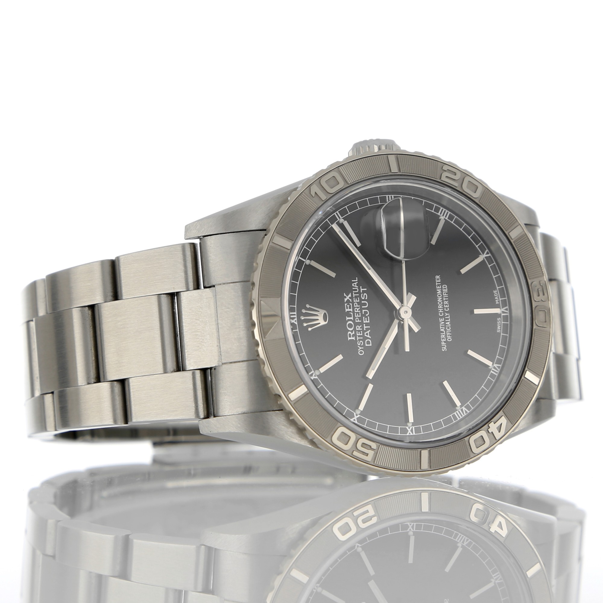 Rolex Date Just Turn O Graph 16264