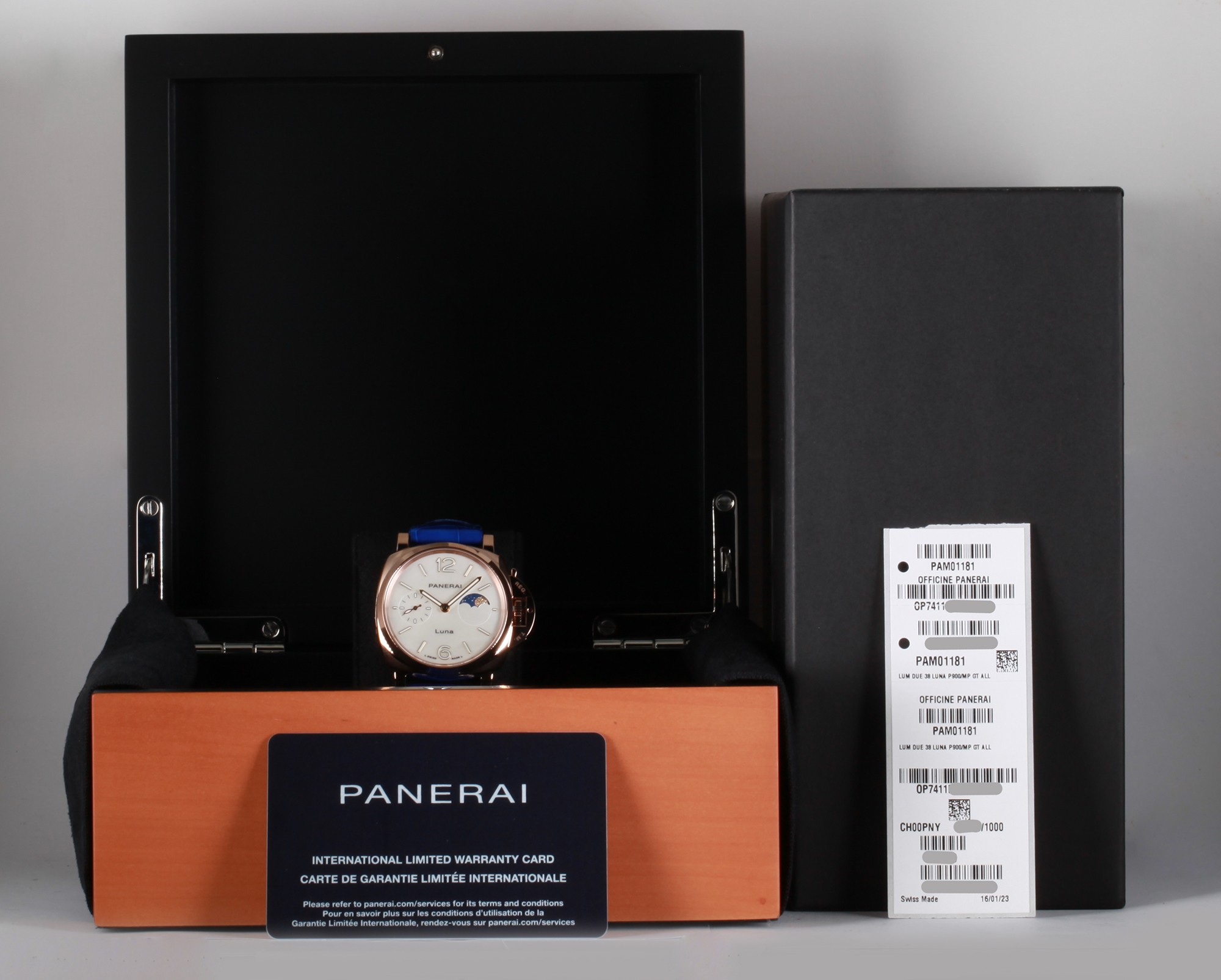 Panerai Luminor Pam01181 in Rose Gold CHRONEXT