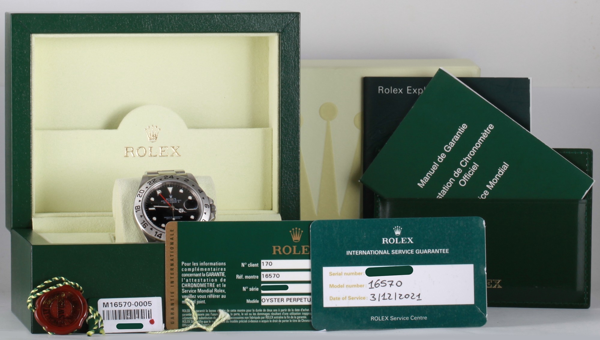 Rolex Explorer II 16570