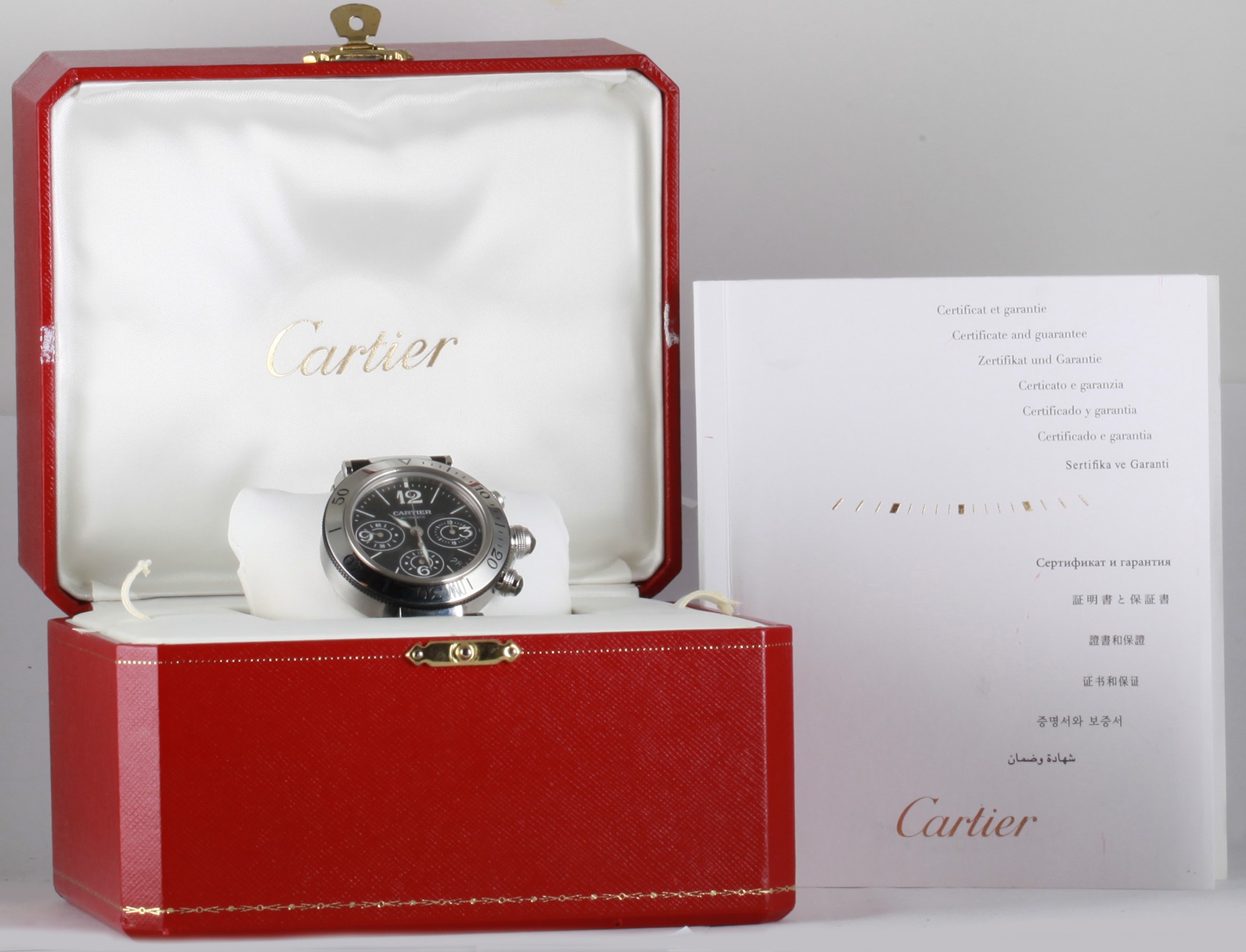 Cartier Pasha Seatimer 2995 in Stainless Steel CHRONEXT