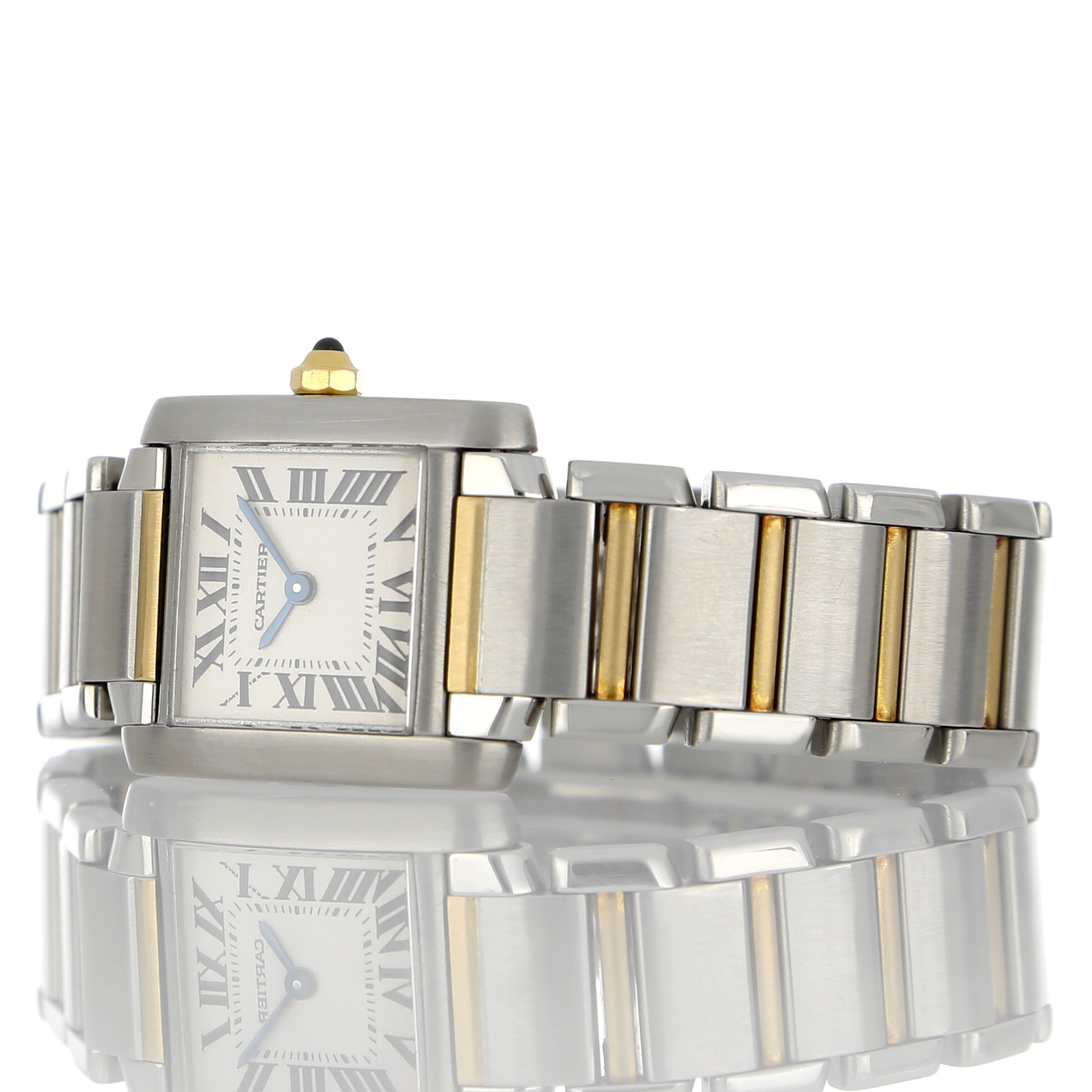 Cartier Tank 2300 in Stainless Steel Gold CHRONEXT