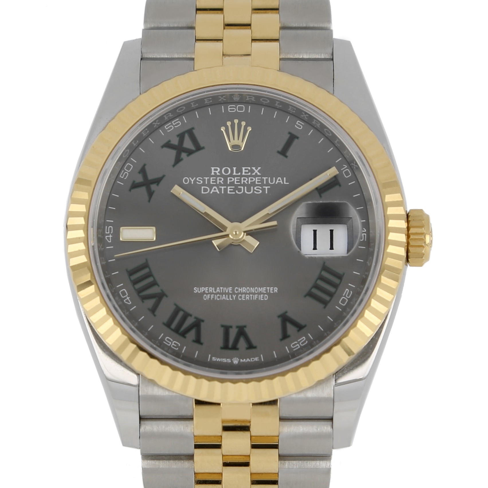 Rolex Date Just Wimbledon 126233