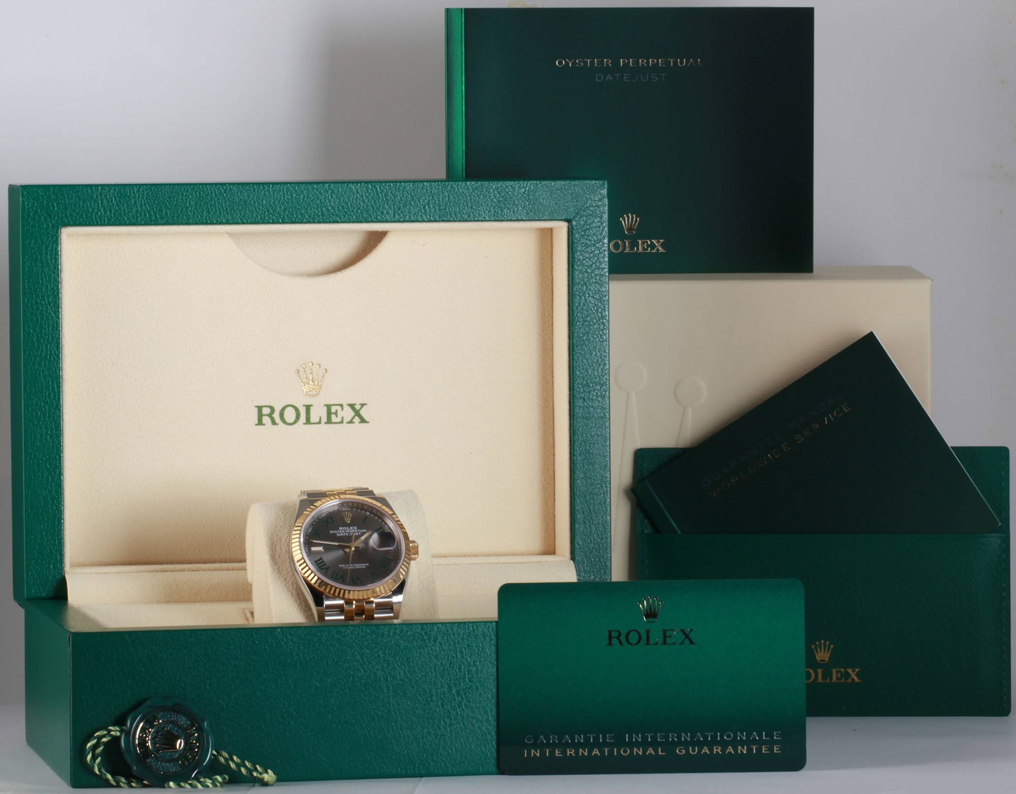 Rolex Date Just Wimbledon 126233