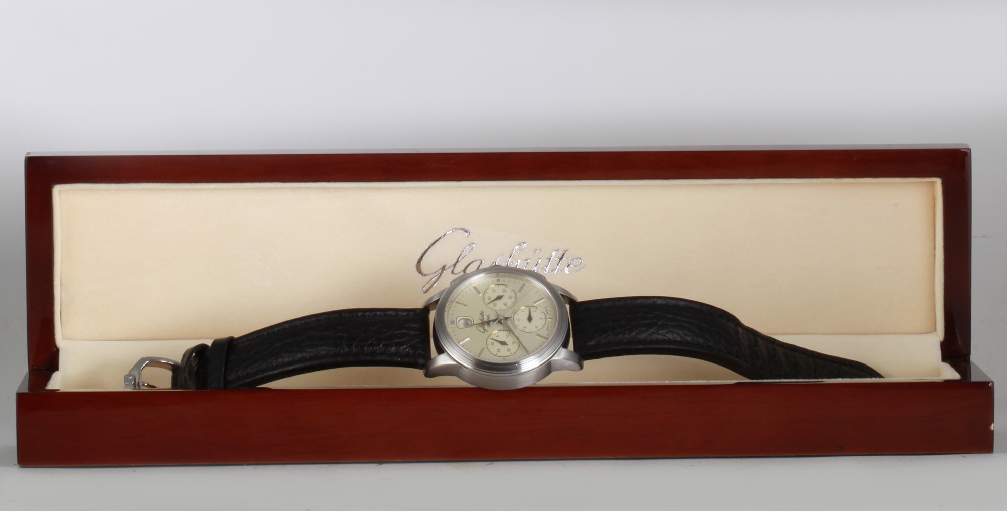 Glashütte Senator Chronograph 39-32-03-03-04