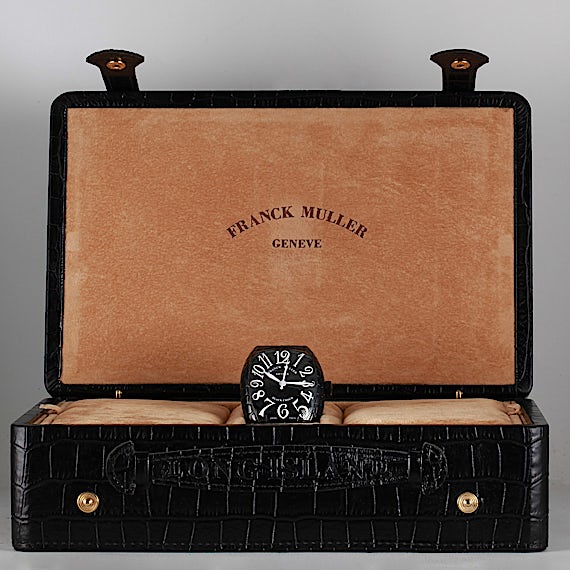 Franck Muller Curvex Black Croco 8880 SC BLK CRO Franck Muller Curvex Black Croco 8880 SC BLK CRO
