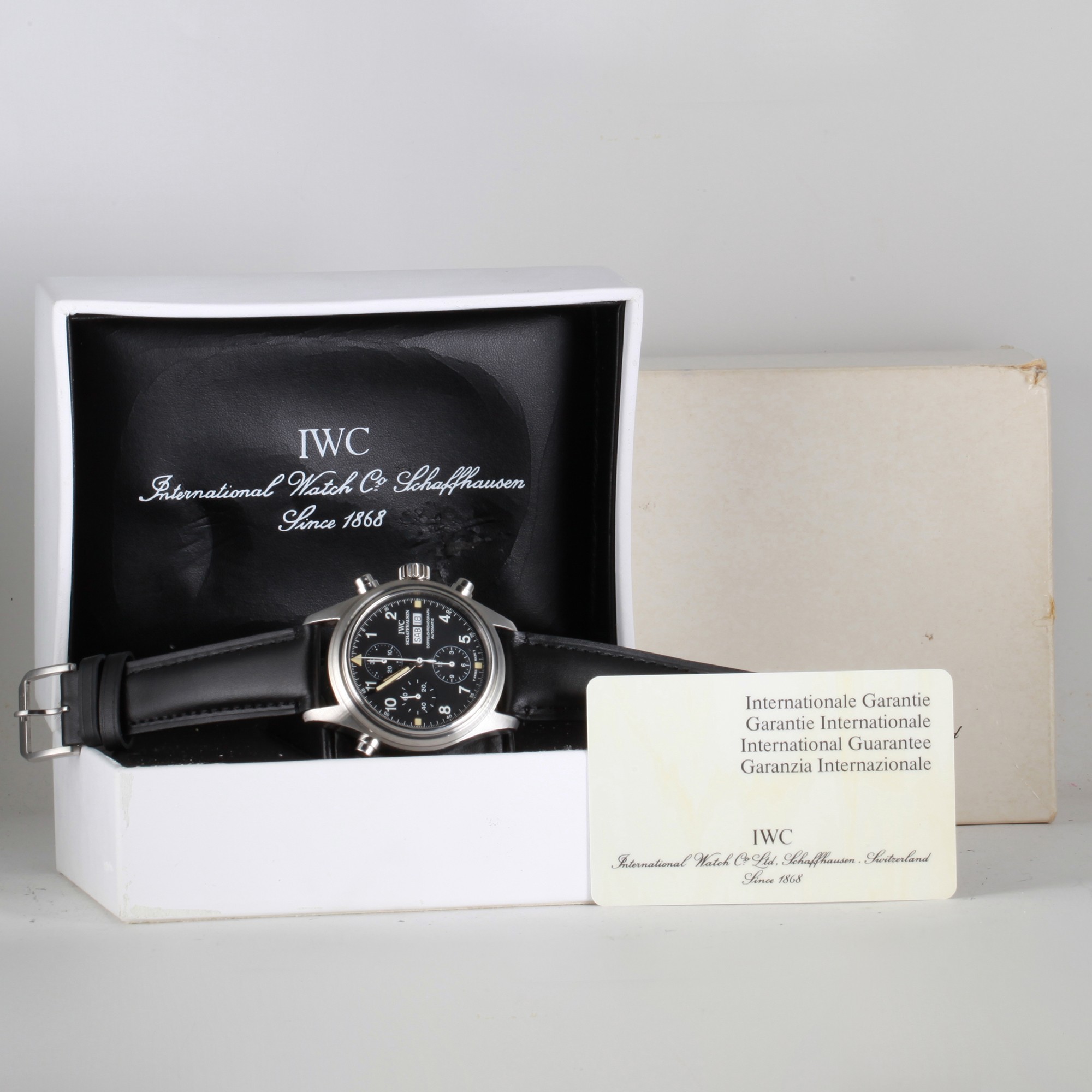 IWC Flieger Doppelchronograph 3713