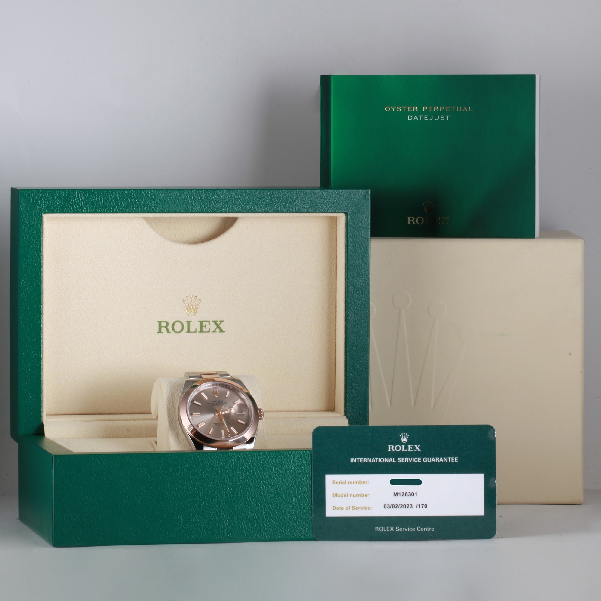 Rolex Date Just 126301