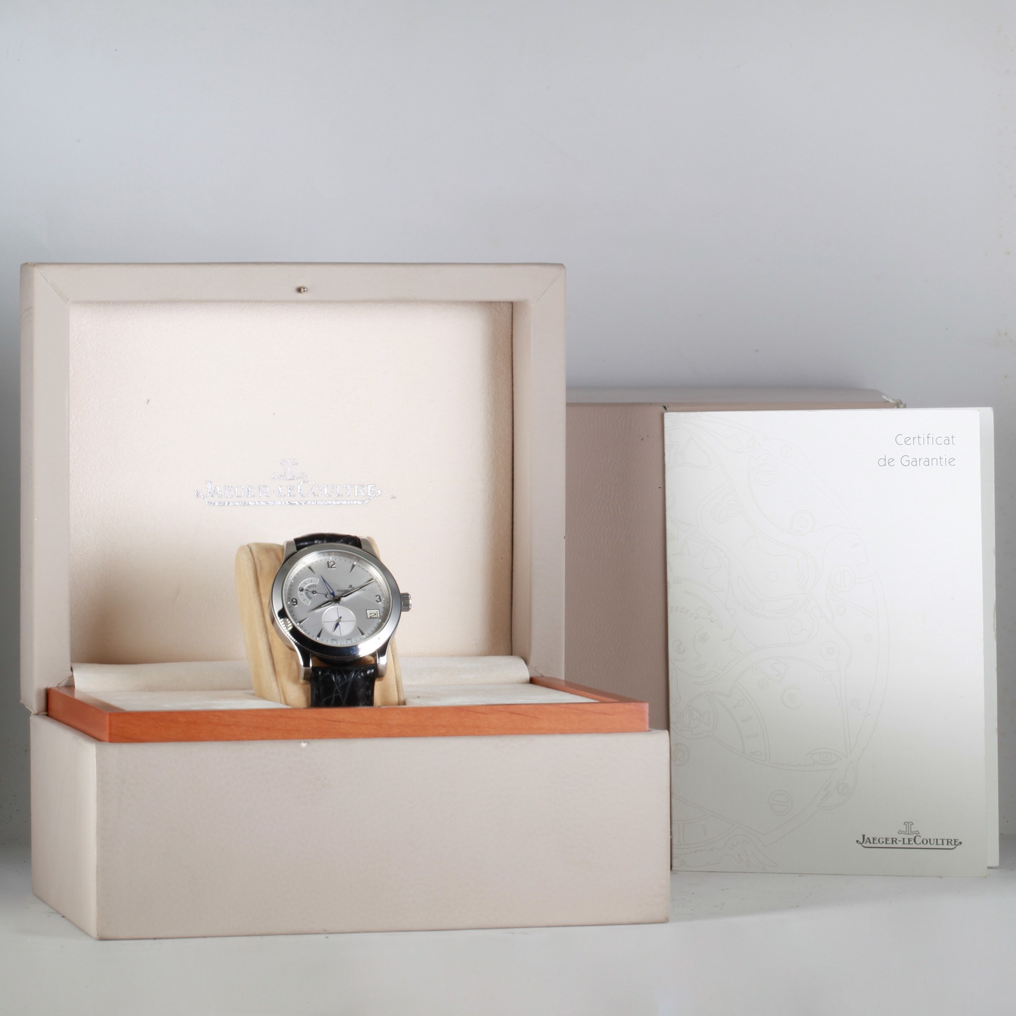 Jaeger Le Coultre Master Control Hometime 147.8.05 S