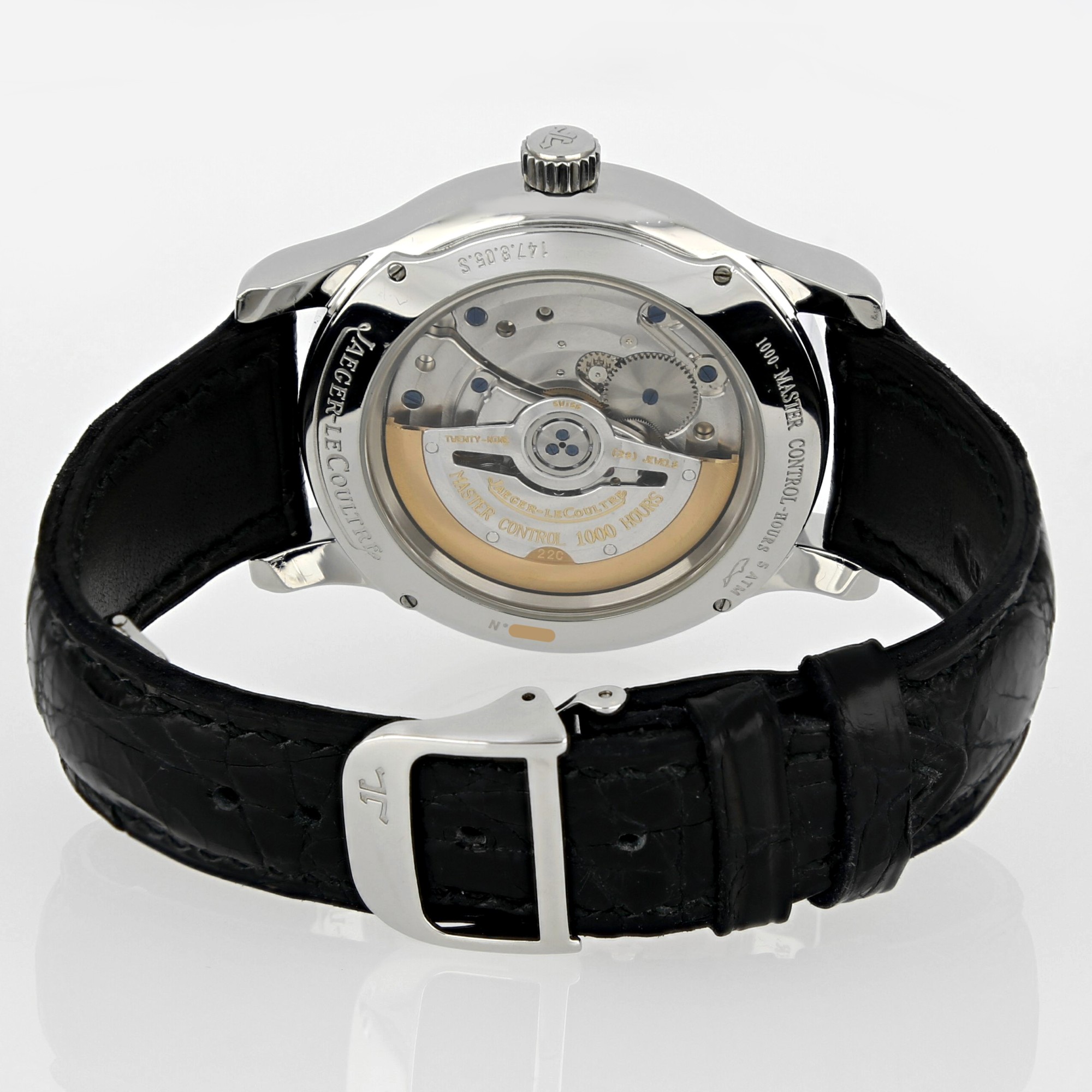 Jaeger Le Coultre Master Control Hometime 147.8.05 S