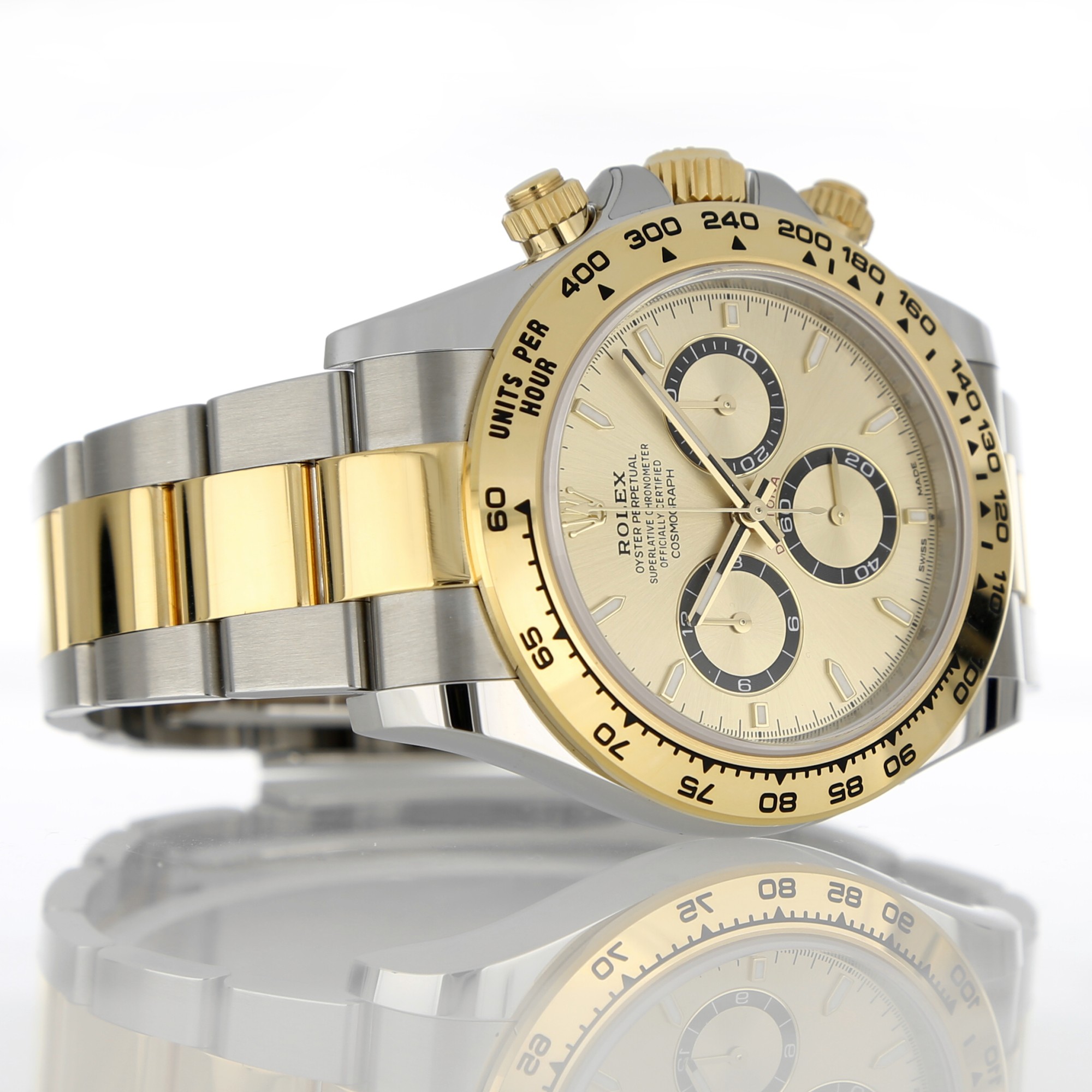 Rolex Daytona 126503 in Stainless Steel Gold CHRONEXT