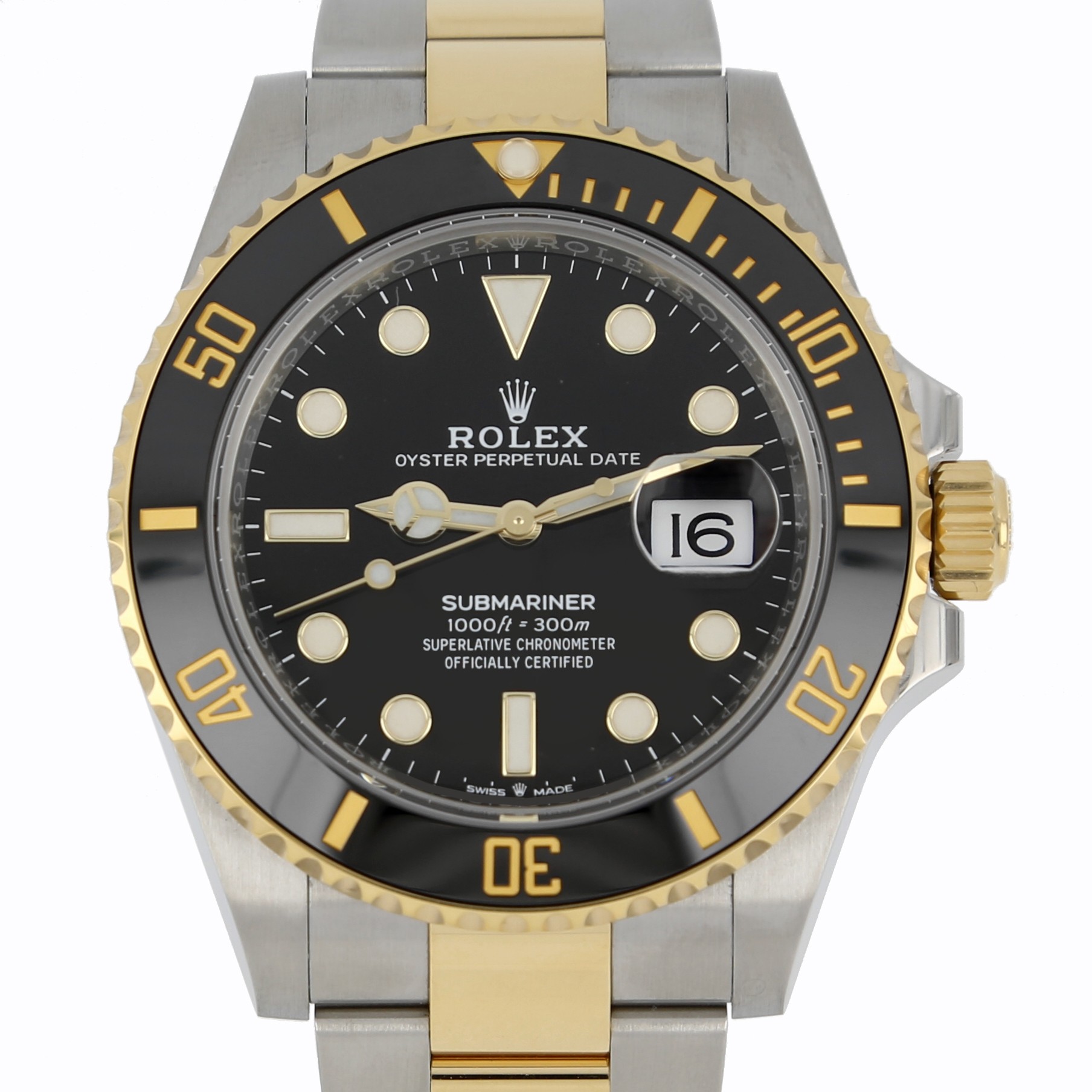 Rolex submariner staal discount goud