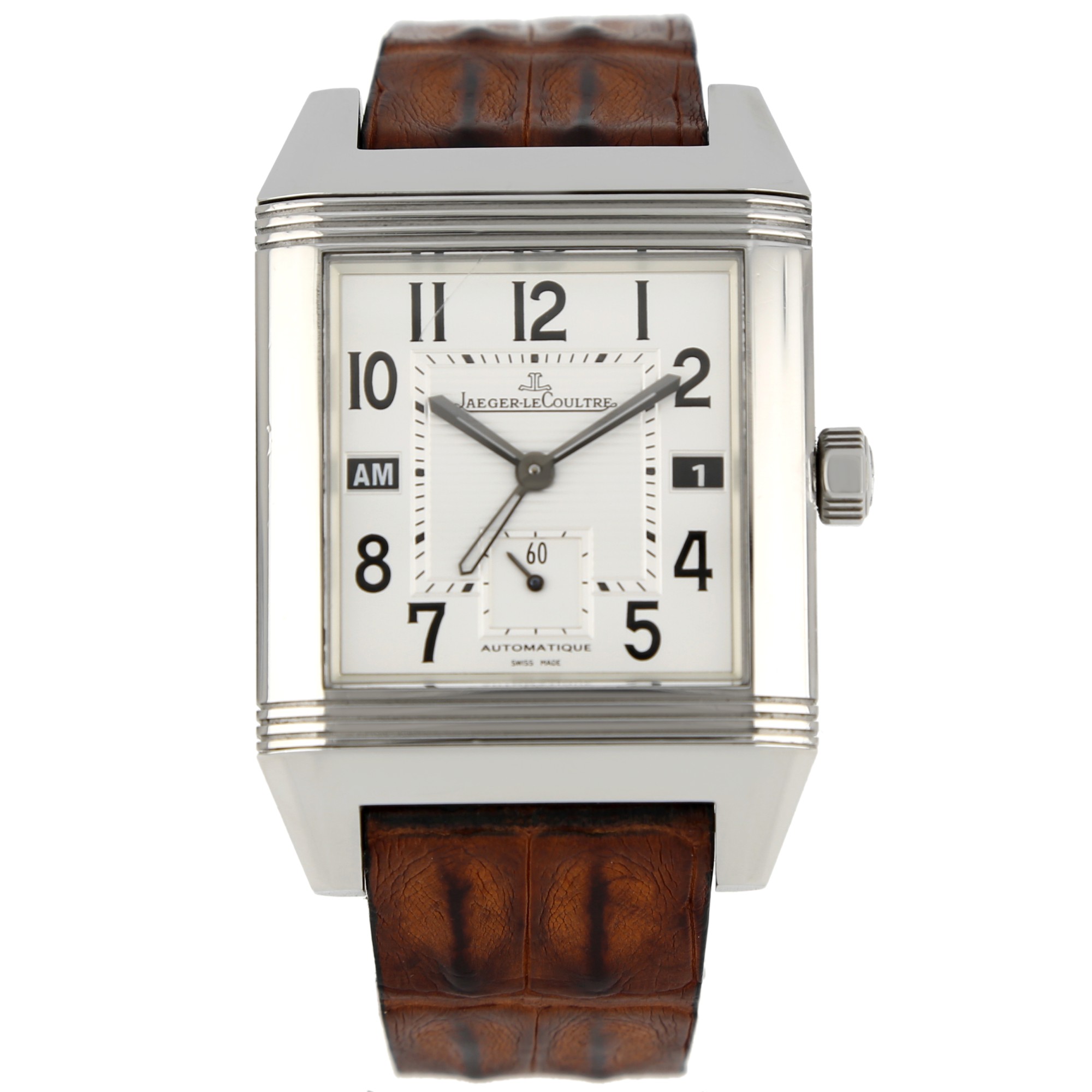 Jaeger Le Coultre Reverso Squadra Hometime 230.8.77 en Acier