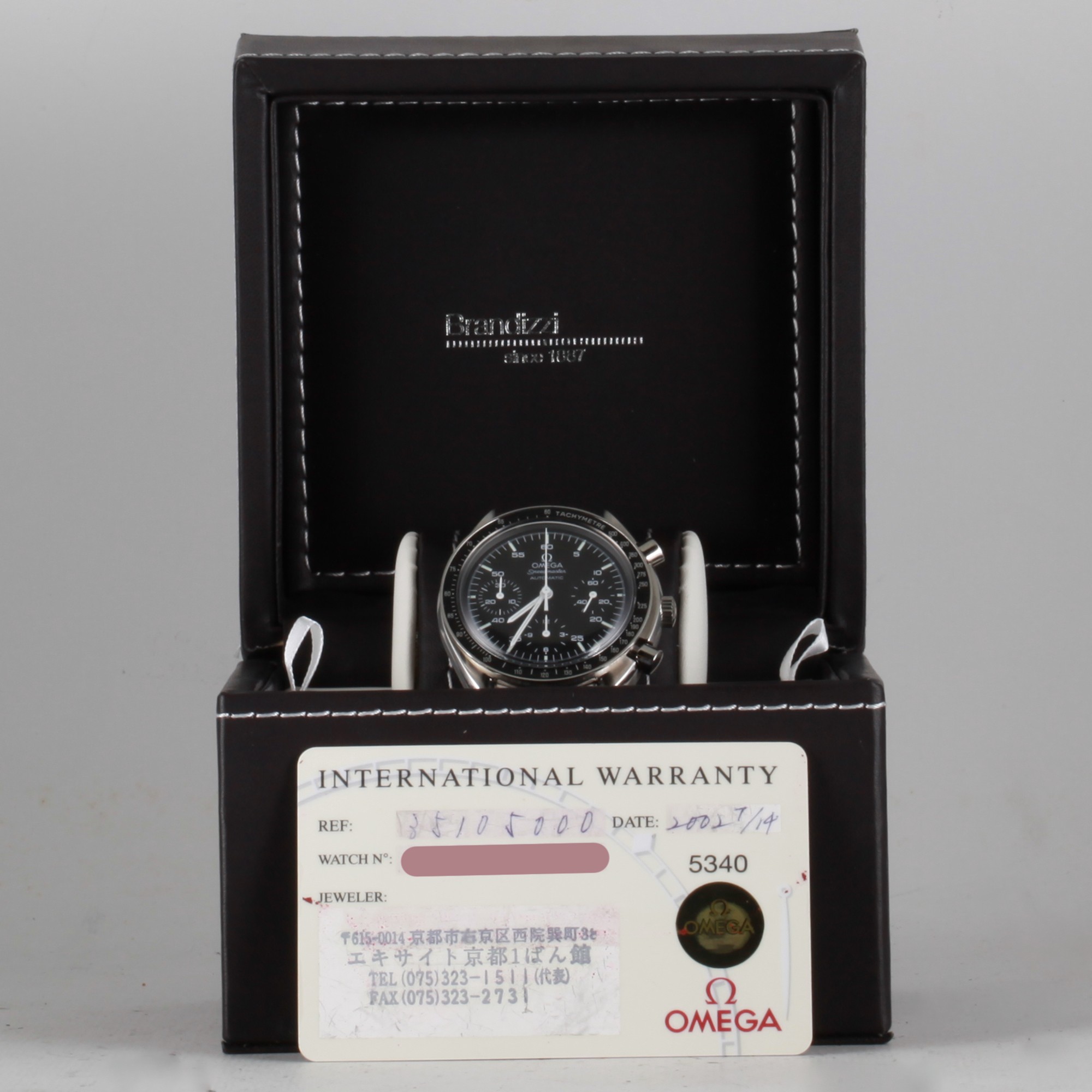 Omega speedmaster 35105000 hotsell