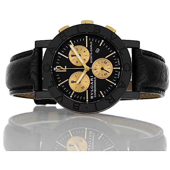 Bulgari Carbongold BB 38 CL CH Bulgari Carbongold BB 38 CL CH