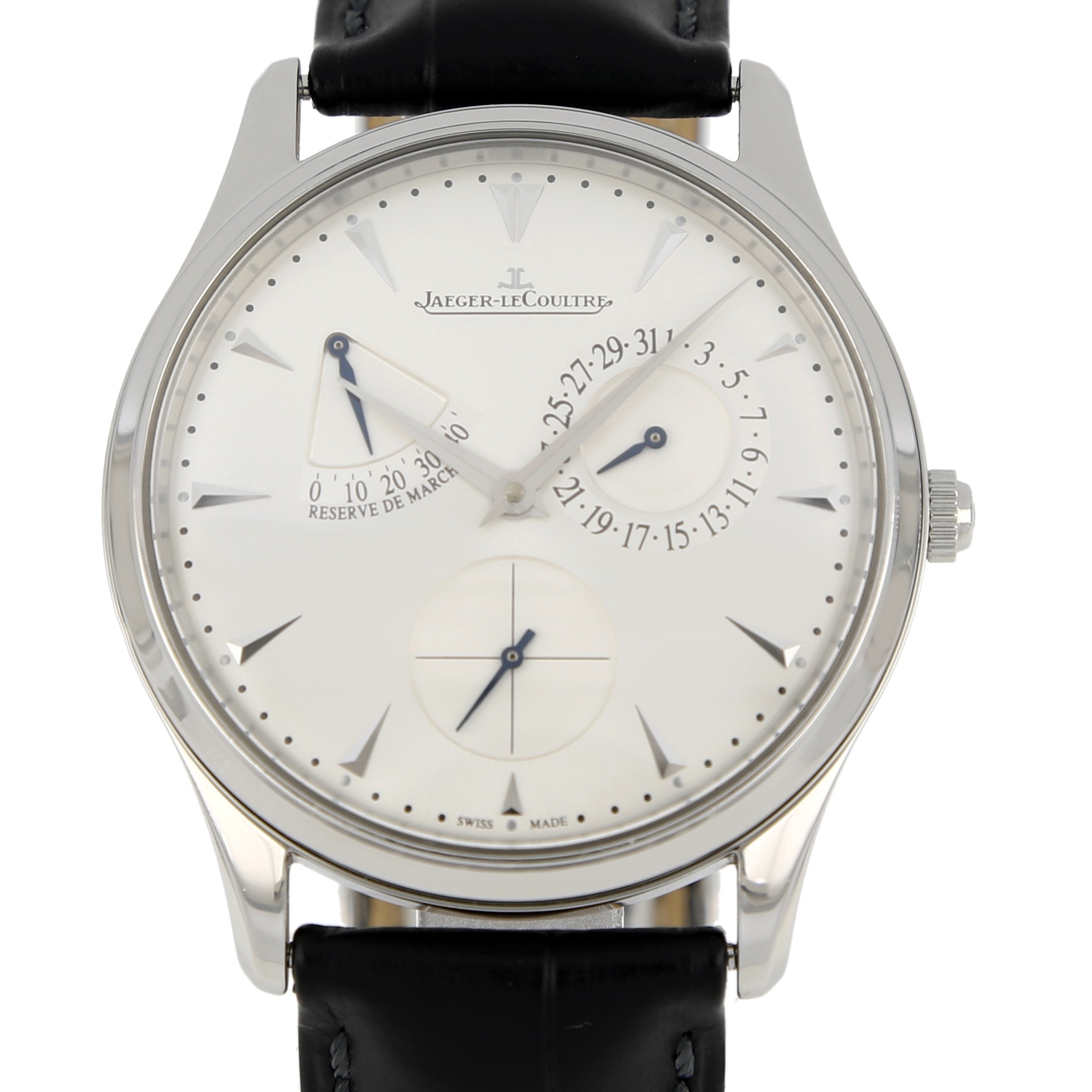 Jaeger Le Coultre Master Control 176.8.38 S in Stainless Steel