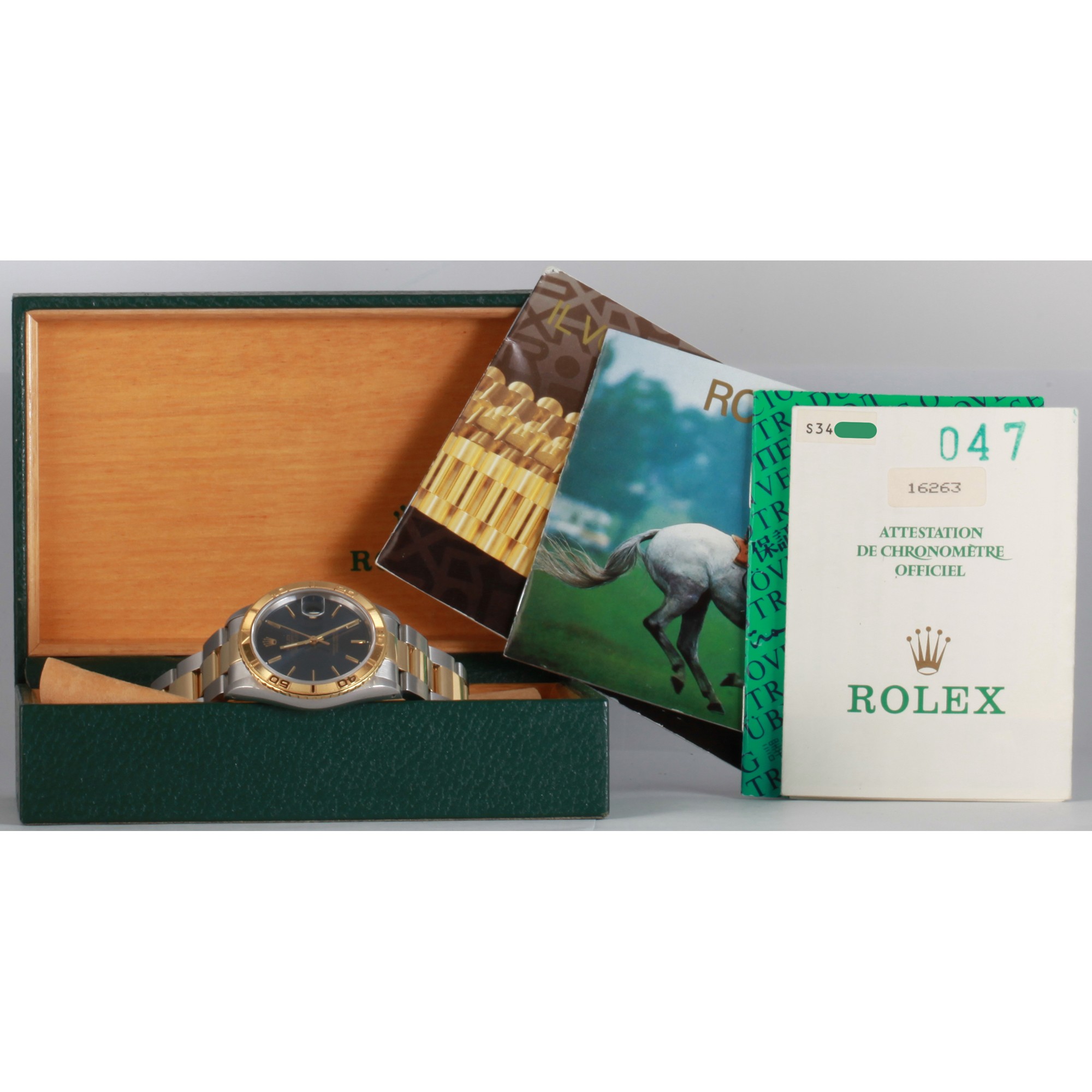 Rolex Date Just Turn o Graph 16263