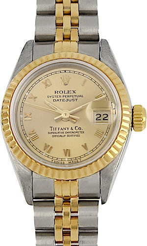 Rolex Date Just Tiffany 69173