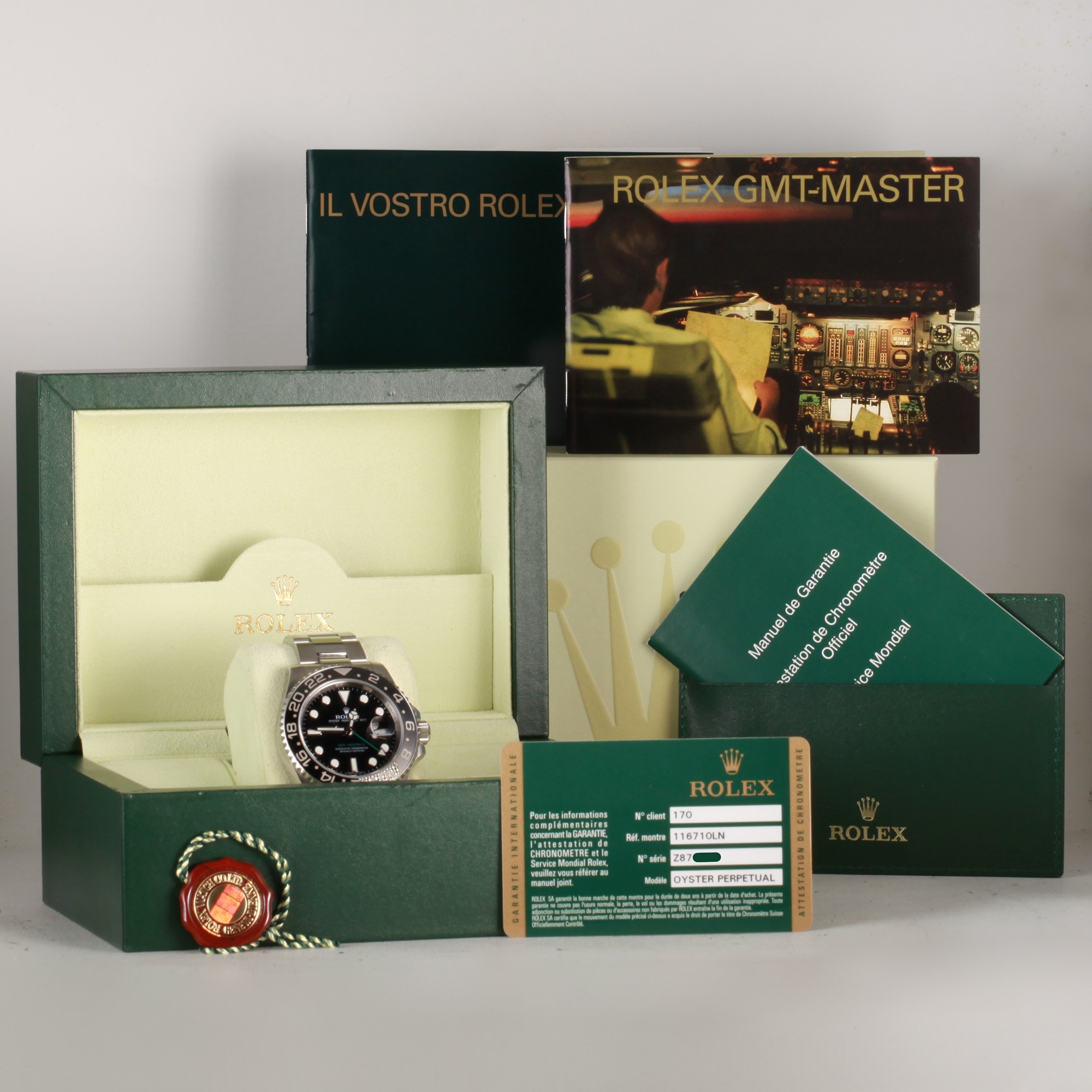 Rolex GMT-Master 116710LN