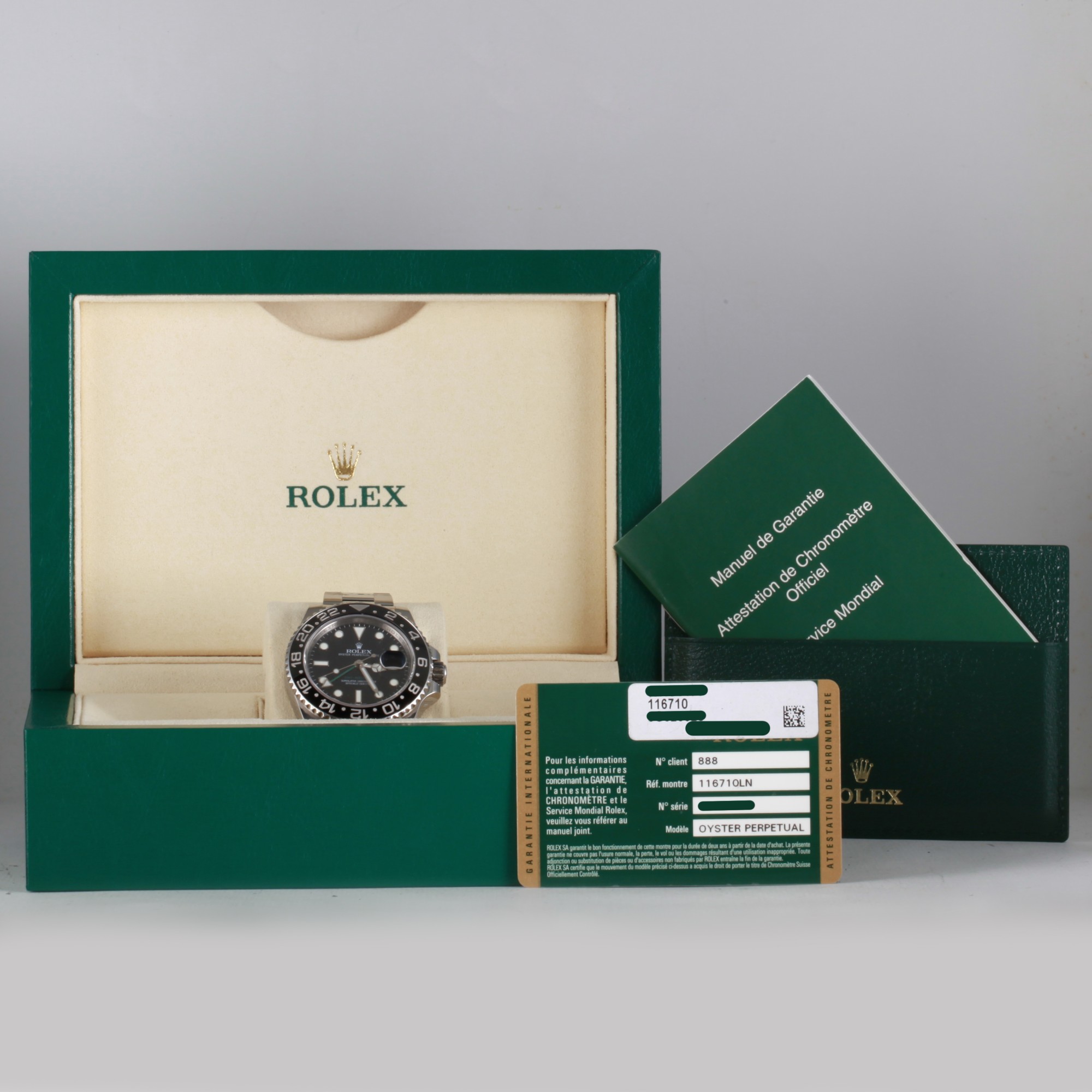 Rolex GMT-Master 116710LN