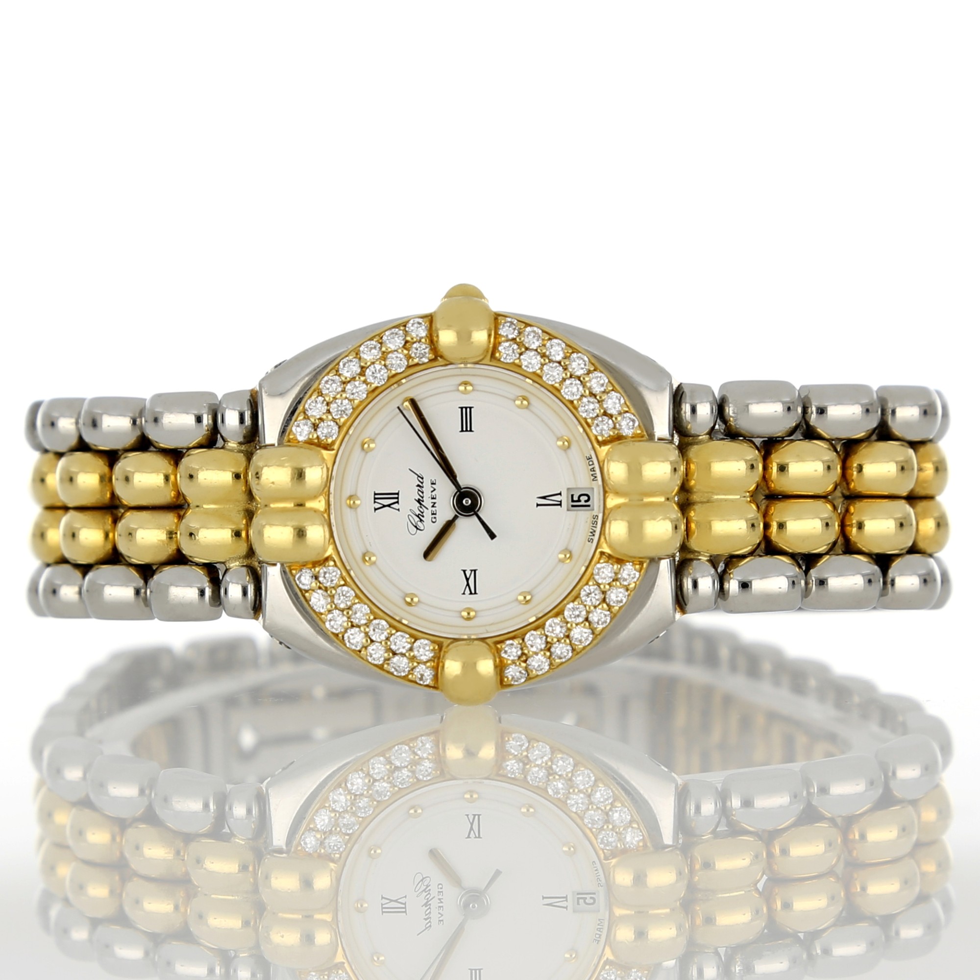 Chopard Gstaad 8112 in Stainless Steel Gold | CHRONEXT