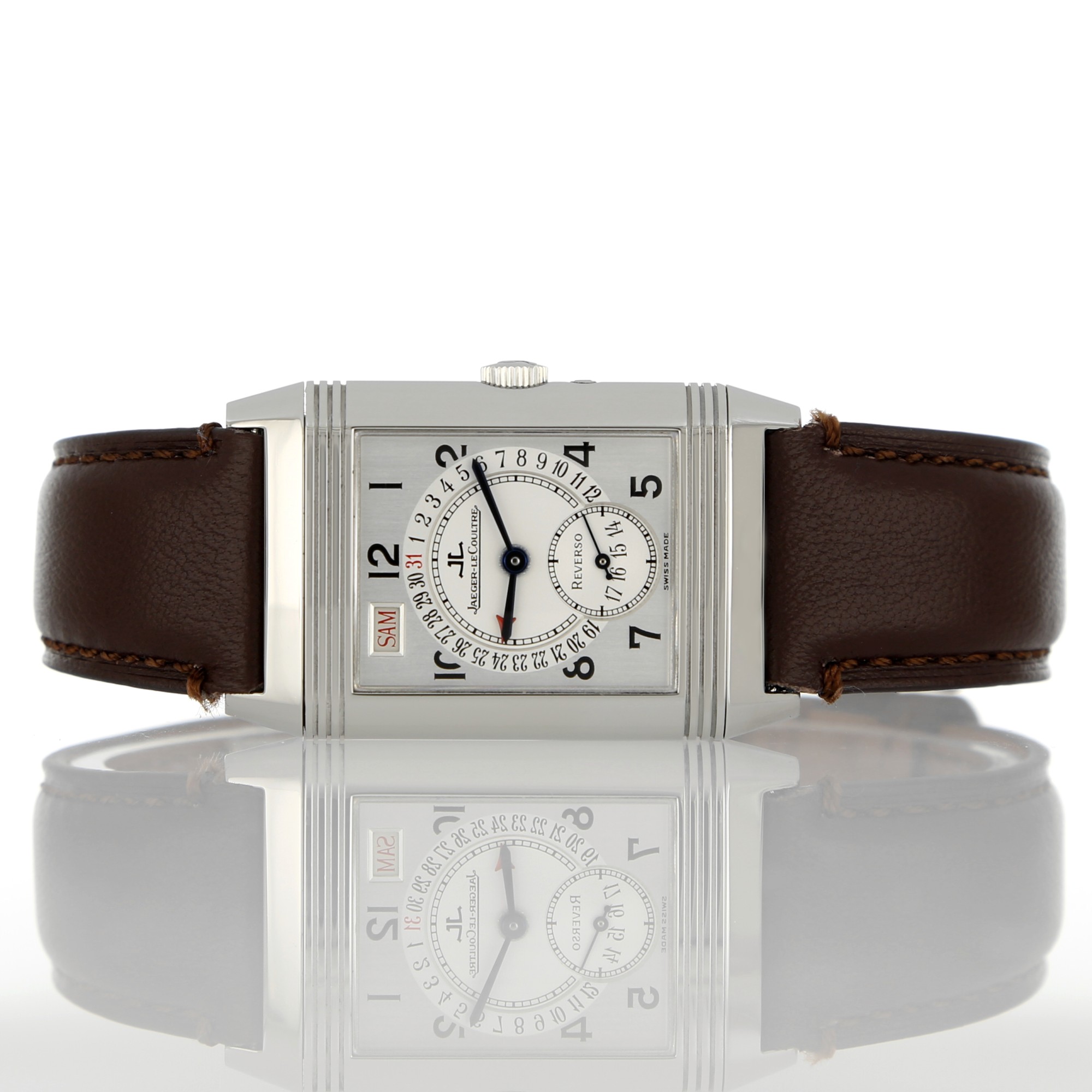 Jaeger Le Coultre Reverso Grand Taille Day Date 270.8.36