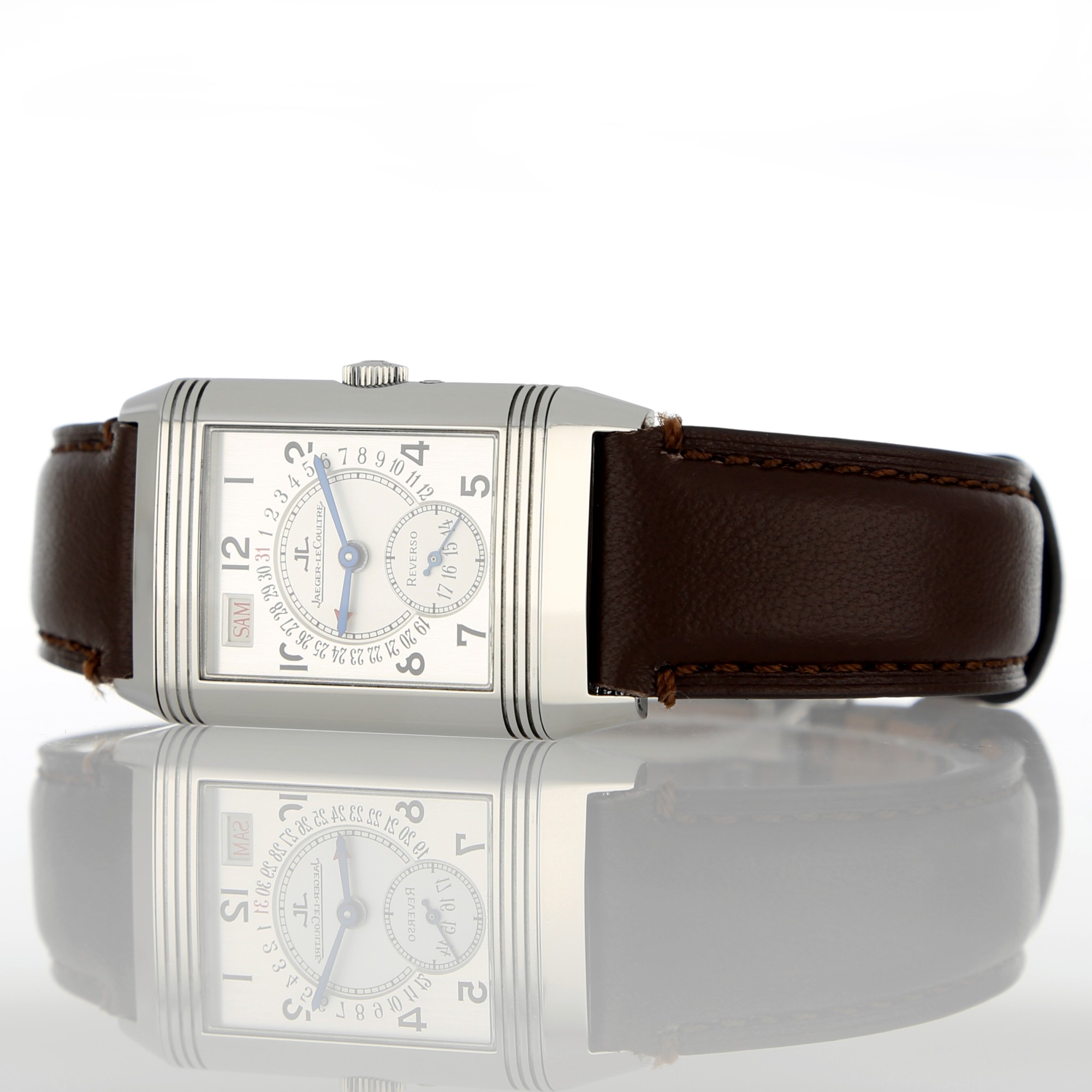 Jaeger Le Coultre Reverso Grand Taille Day Date 270.8.36