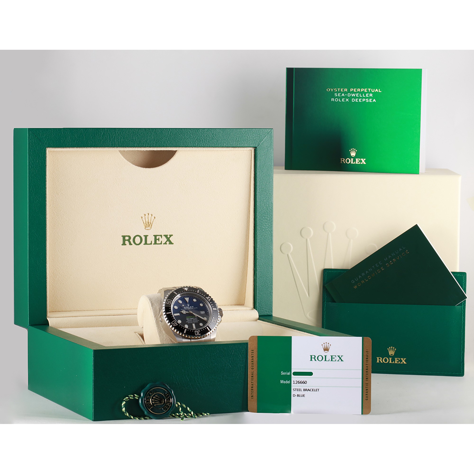 Rolex DeepSea D-Blue 126660