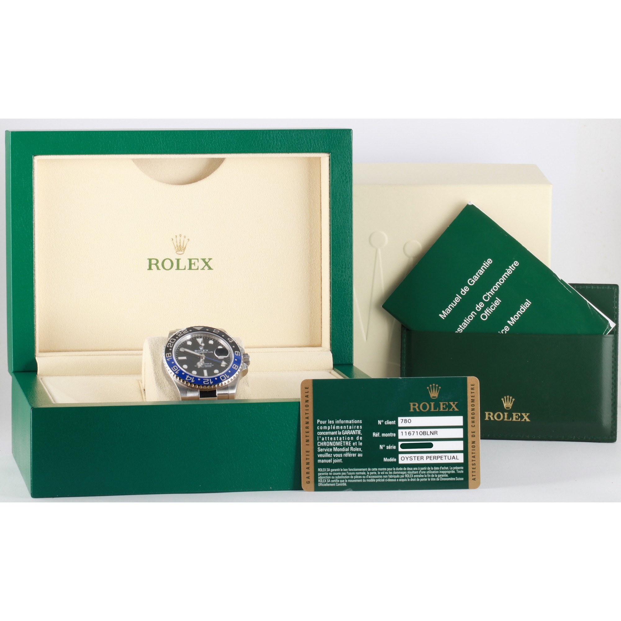 Rolex GMT-Master 116710BLNR