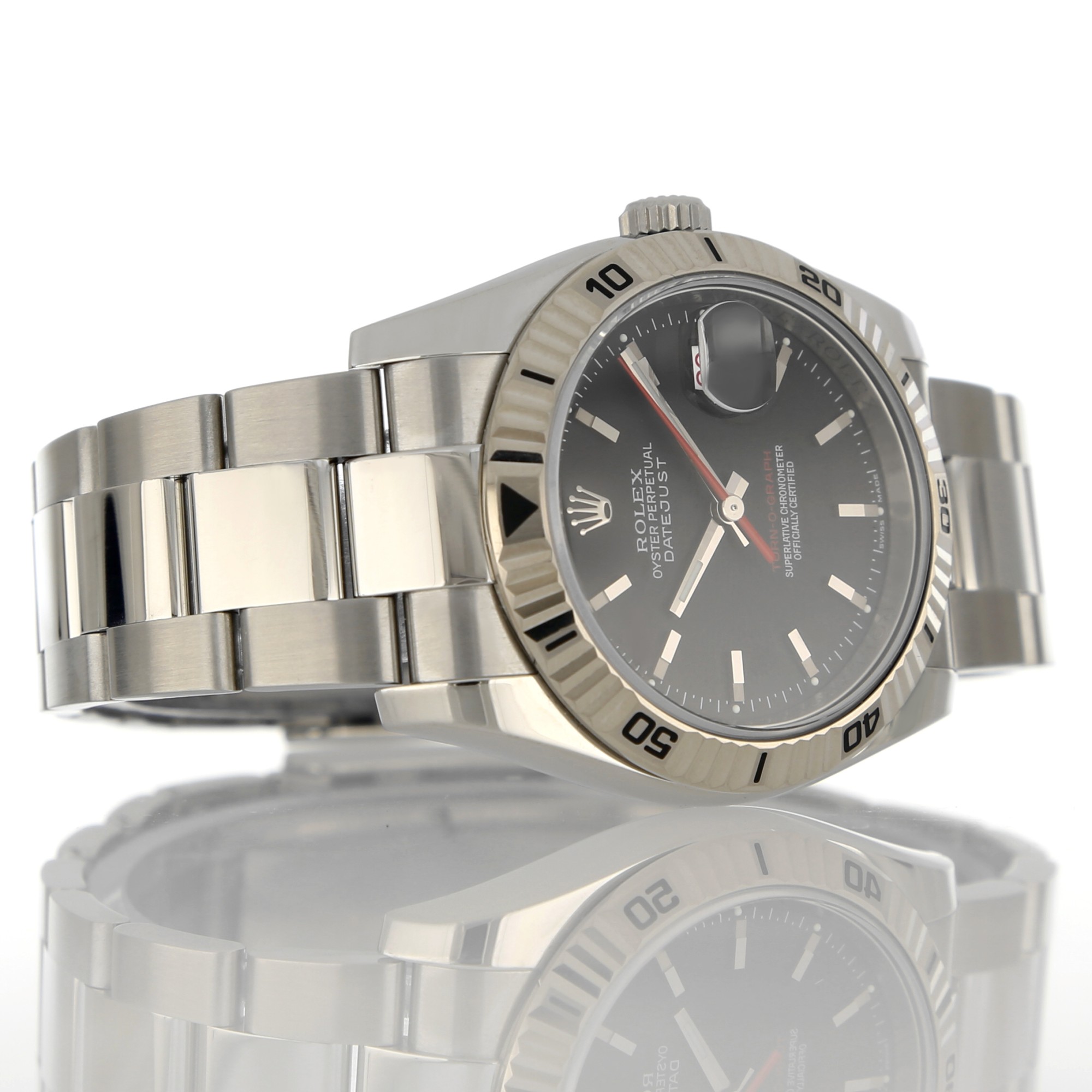 Rolex Date Just Turn O Graph 116264