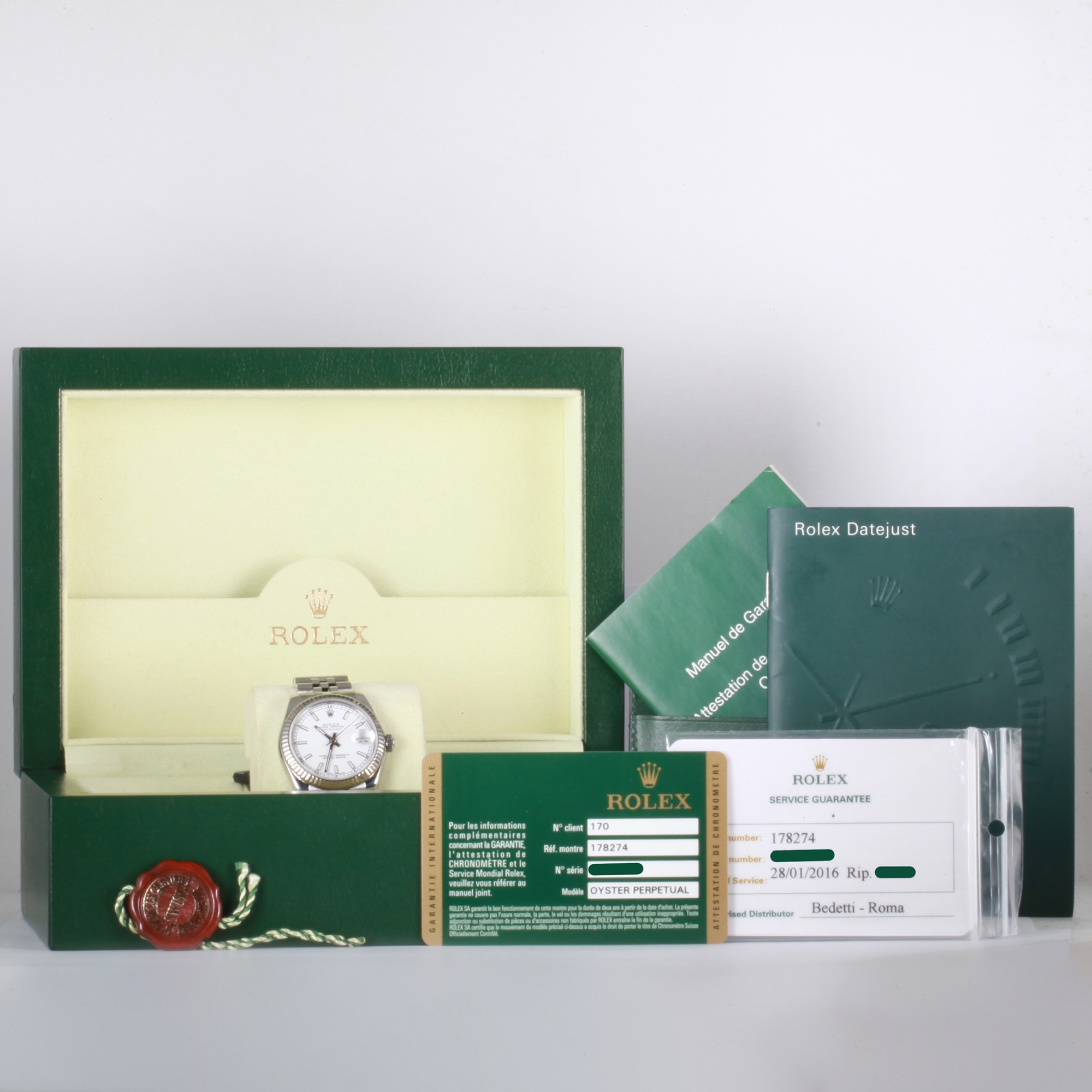 Rolex Date Just 178274