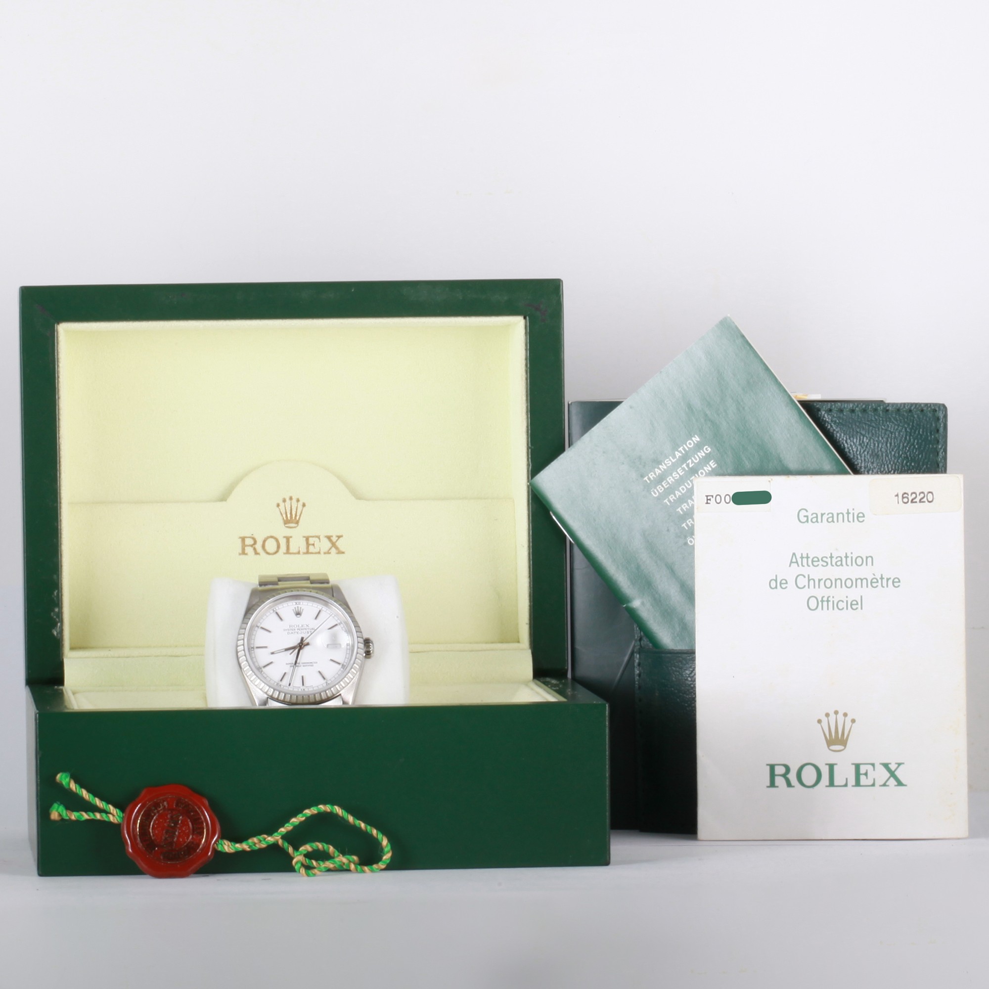 Rolex Date Just 16220