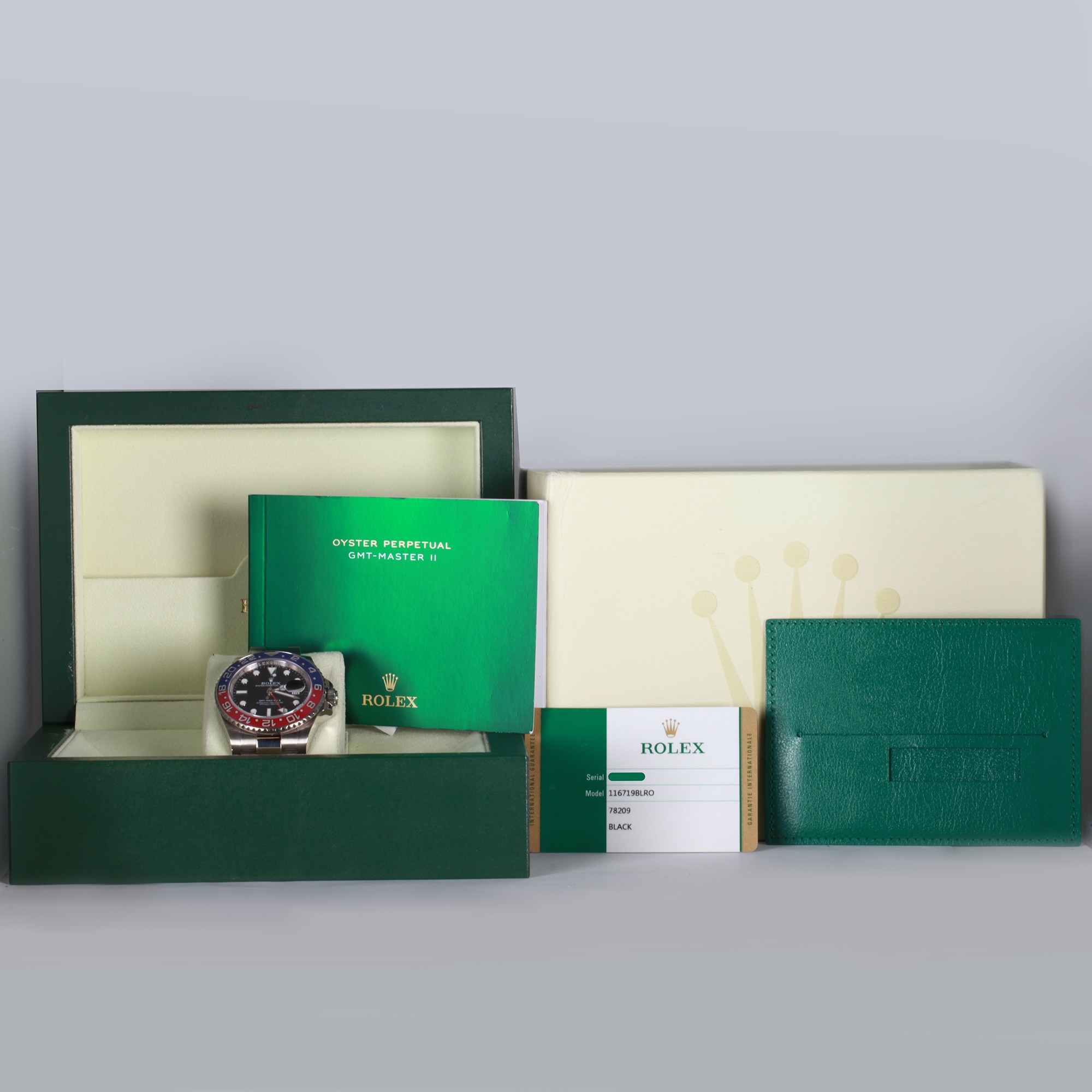 Rolex GMT II 116719BLRO