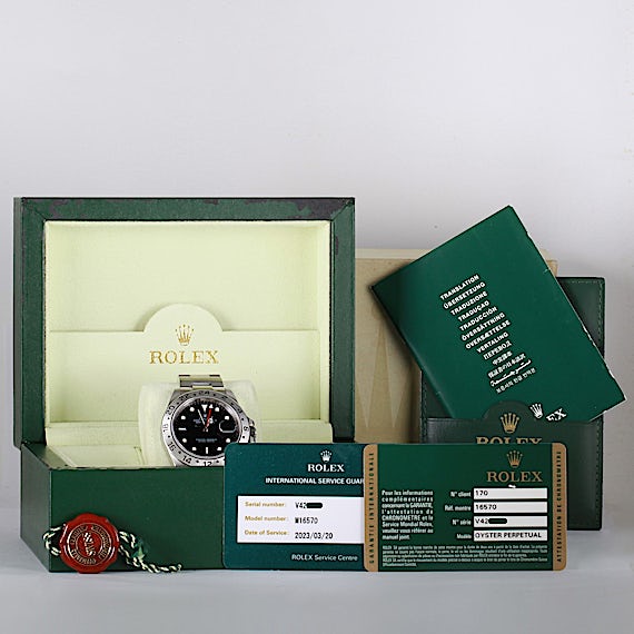 Rolex Explorer II 16570 Rolex Explorer II 16570