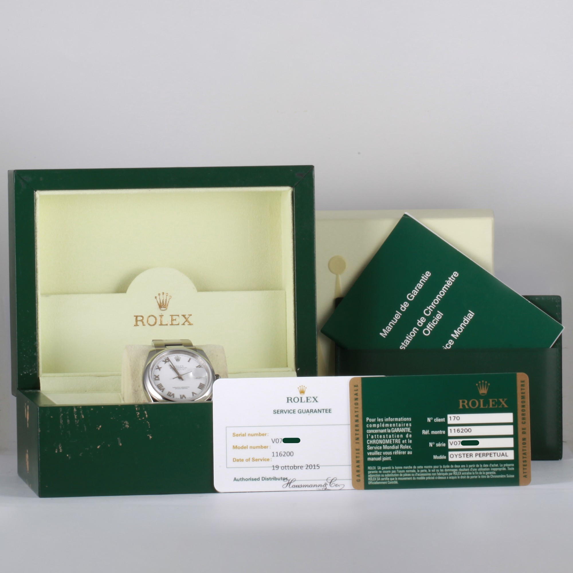 Rolex Date Just 116200