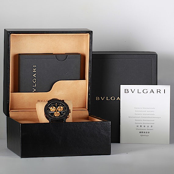 Bulgari Carbongold BB 38 CL CH Bulgari Carbongold BB 38 CL CH